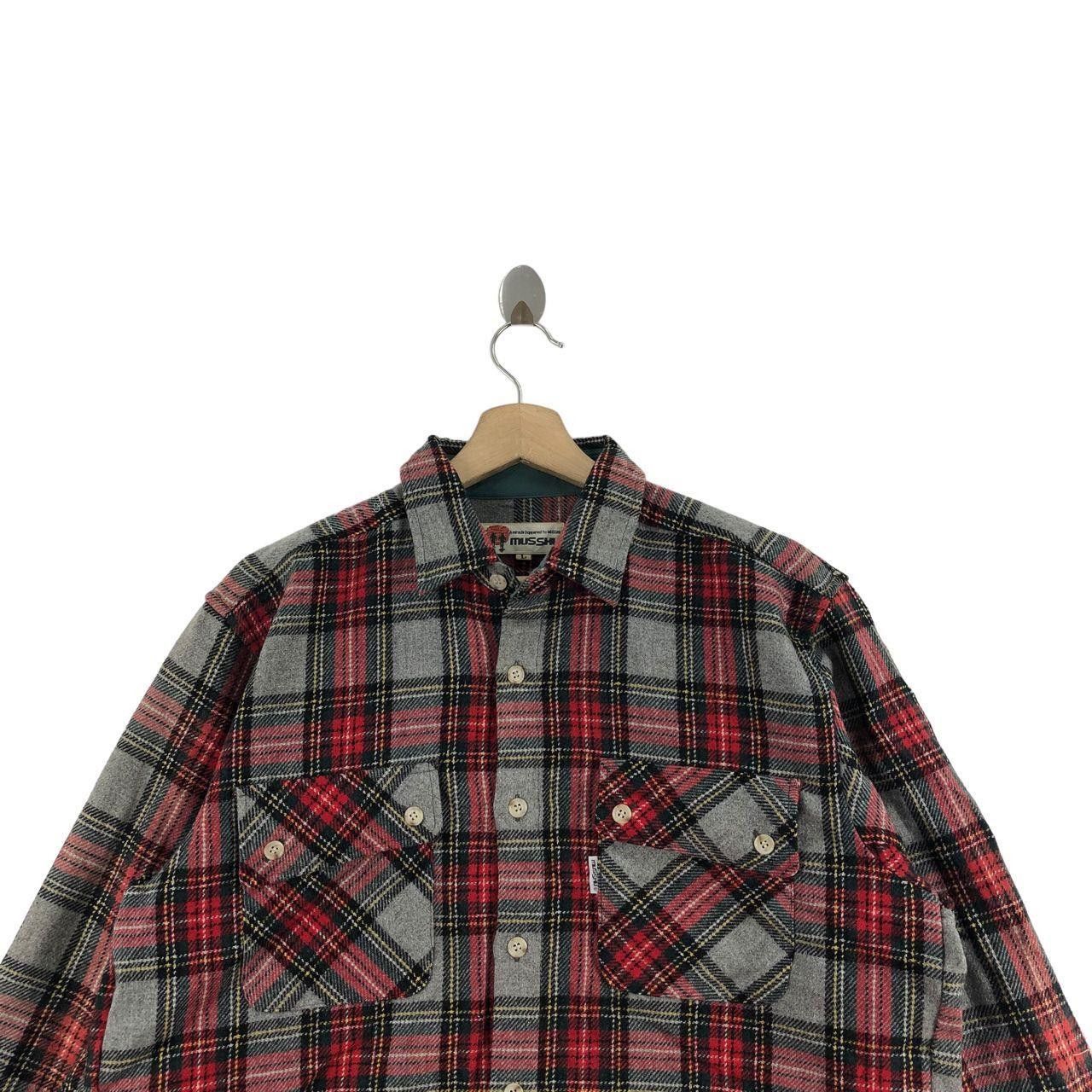 Other MUSSHU JAPAN Pocket Tartan Casual Tee Shirt Western Plaids Size US L / EU 52-54 / 3 - 3 Thumbnail
