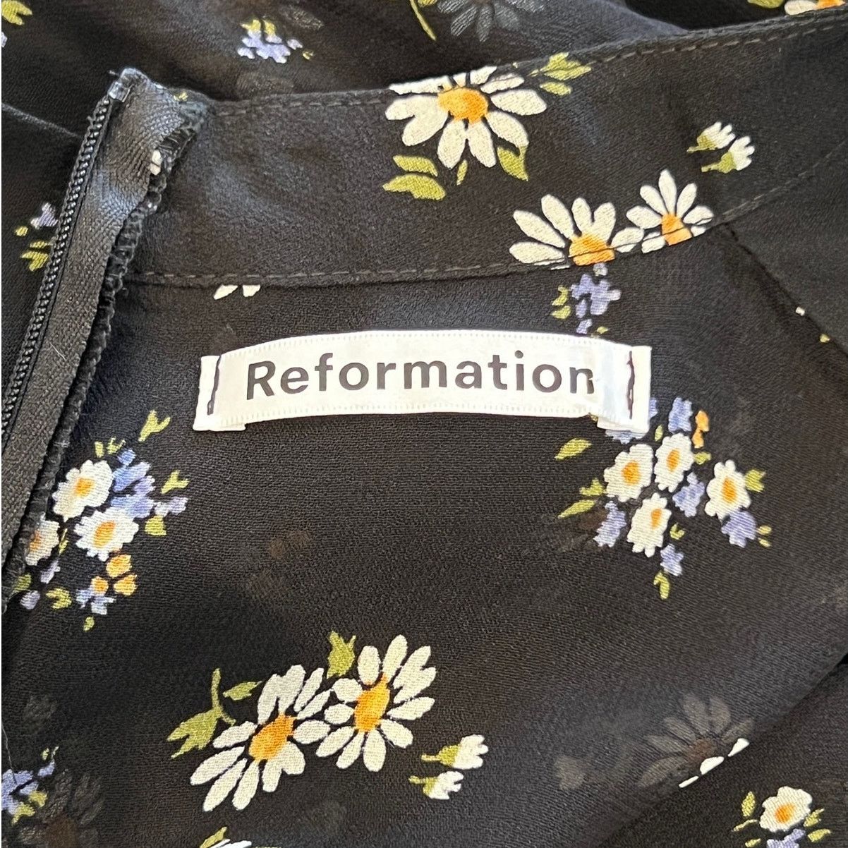 Reformation NEW Reformation Maylin Floral Print Dress Size 4 Size S / US 4 / IT 40 - 5 Thumbnail