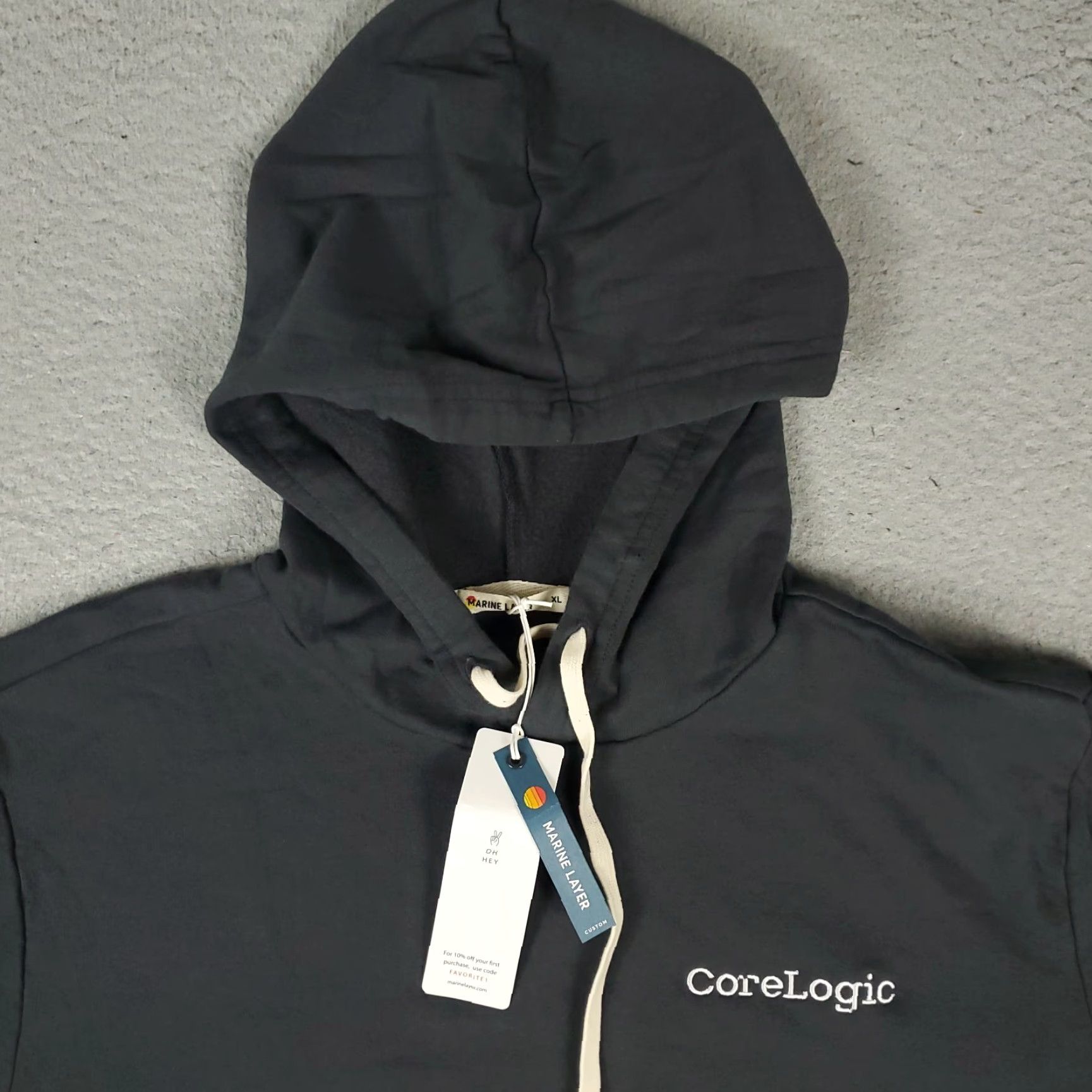 Marine Layer Marine Layer Hoodie Mens XL Gray Pullover Sweatshirt Size US XL / EU 56 / 4 - 2 Thumbnail