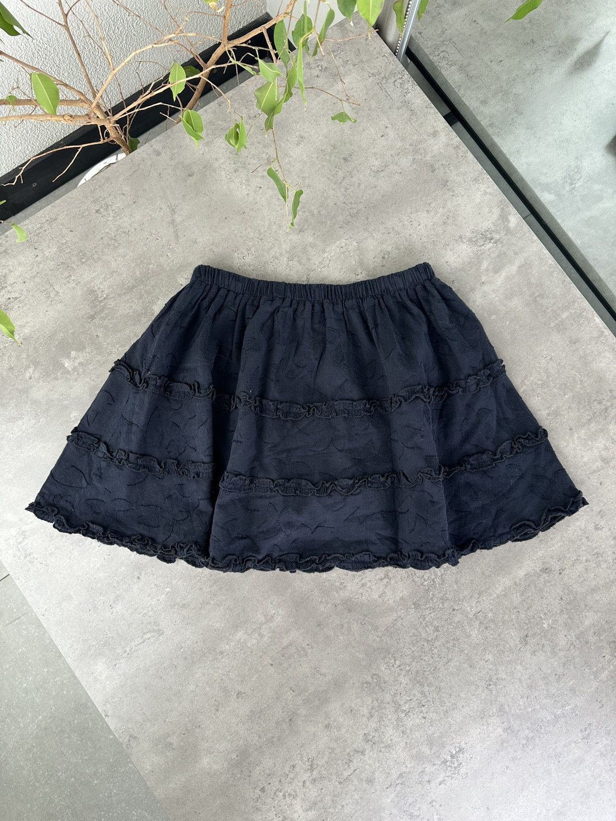 Marithe + Francois Girbaud Marithe Francois Gibraud Flared Mini Skirt Size 25" / US 0 / IT 36 - 8 Thumbnail