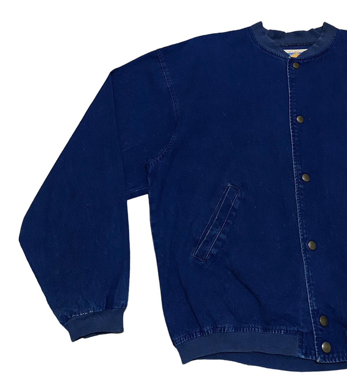 Toyo Enterprises Vintage Buggy By Toyo Enterprise Baseball Denim Jacket 1990s Size US L / EU 52-54 / 3 - 5 Thumbnail