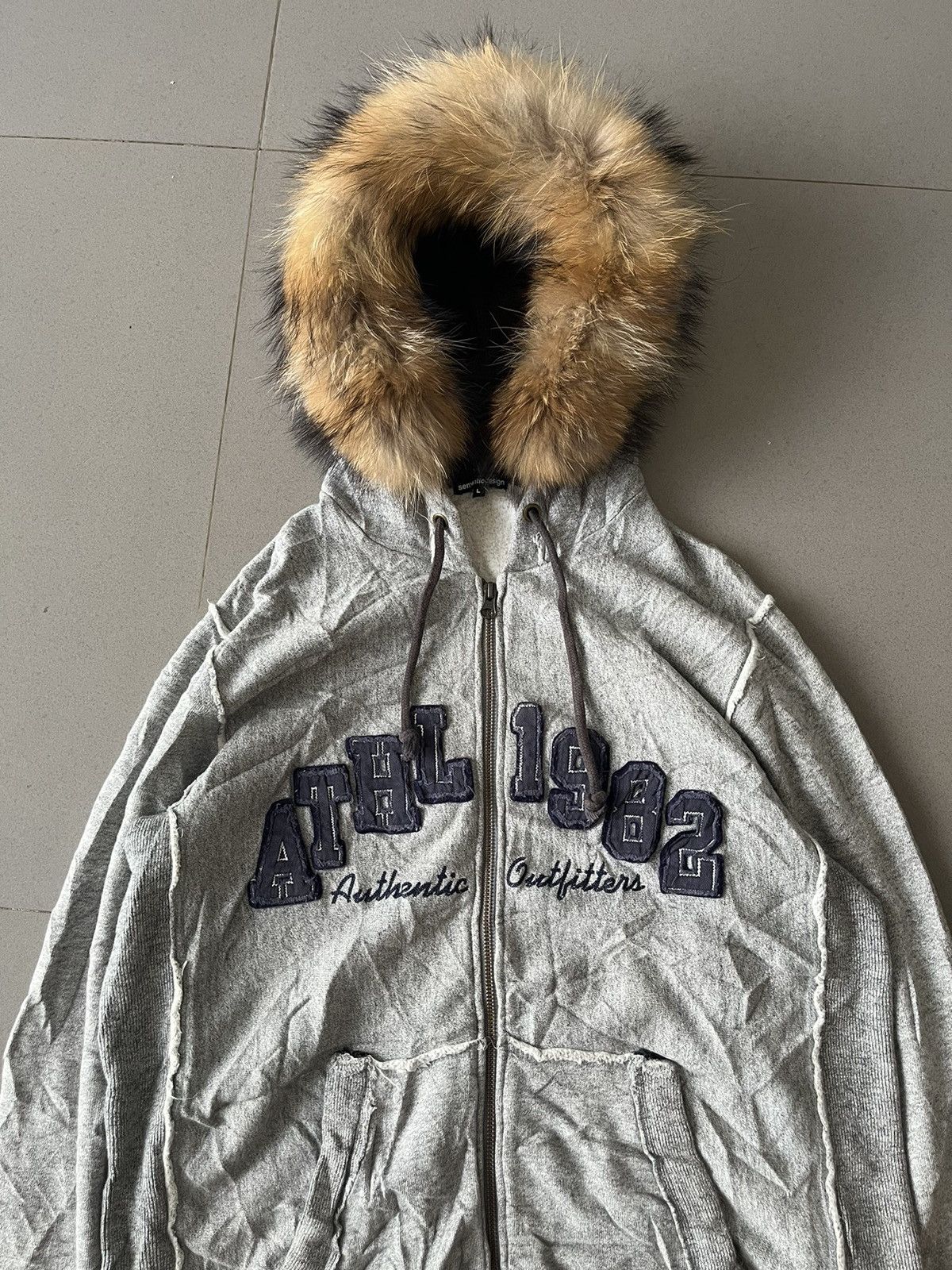 If Six Was Nine Japanese~SemanticDesign Fur ZipHoodie ifsixwasnine Lgb Style Size US L / EU 52-54 / 3 - 2 Thumbnail