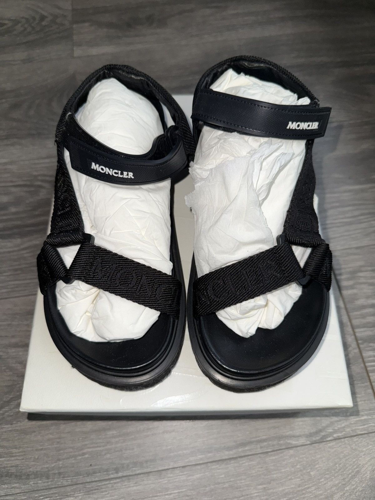 Moncler Moncler Flavia Flat Sandals Sz 36 Size US 6 / IT 36 - 2 Thumbnail