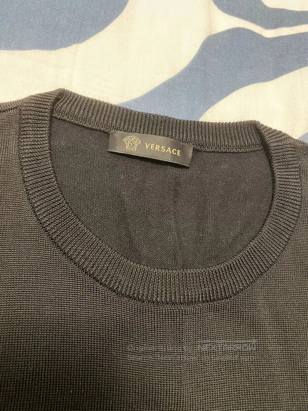 Versace Versace Medusa Knit Short Sleeve T-shirt. Size US M / EU 48-50 / 2 - 3 Thumbnail
