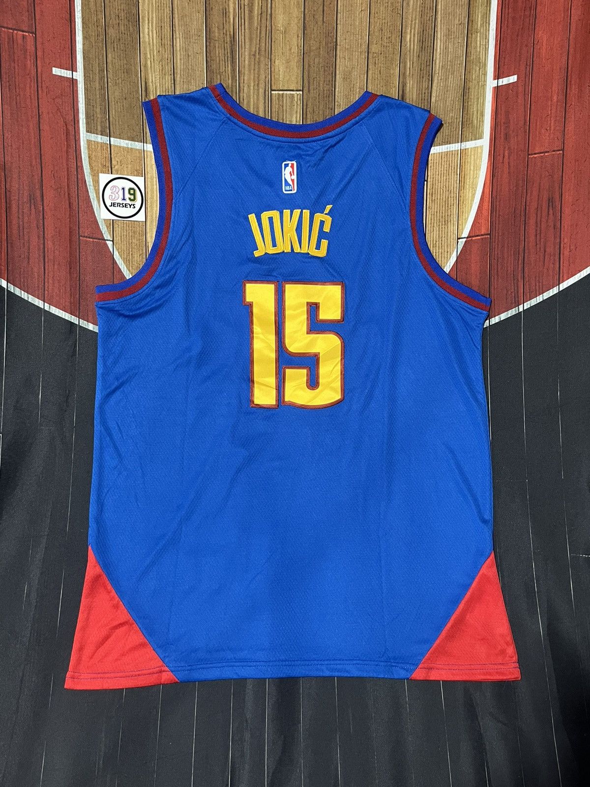 NBA × Nike Nike Denver Nuggets Nikolai Jokić NBA Jersey Size US XXL / EU 58 / 5 - 2 Thumbnail
