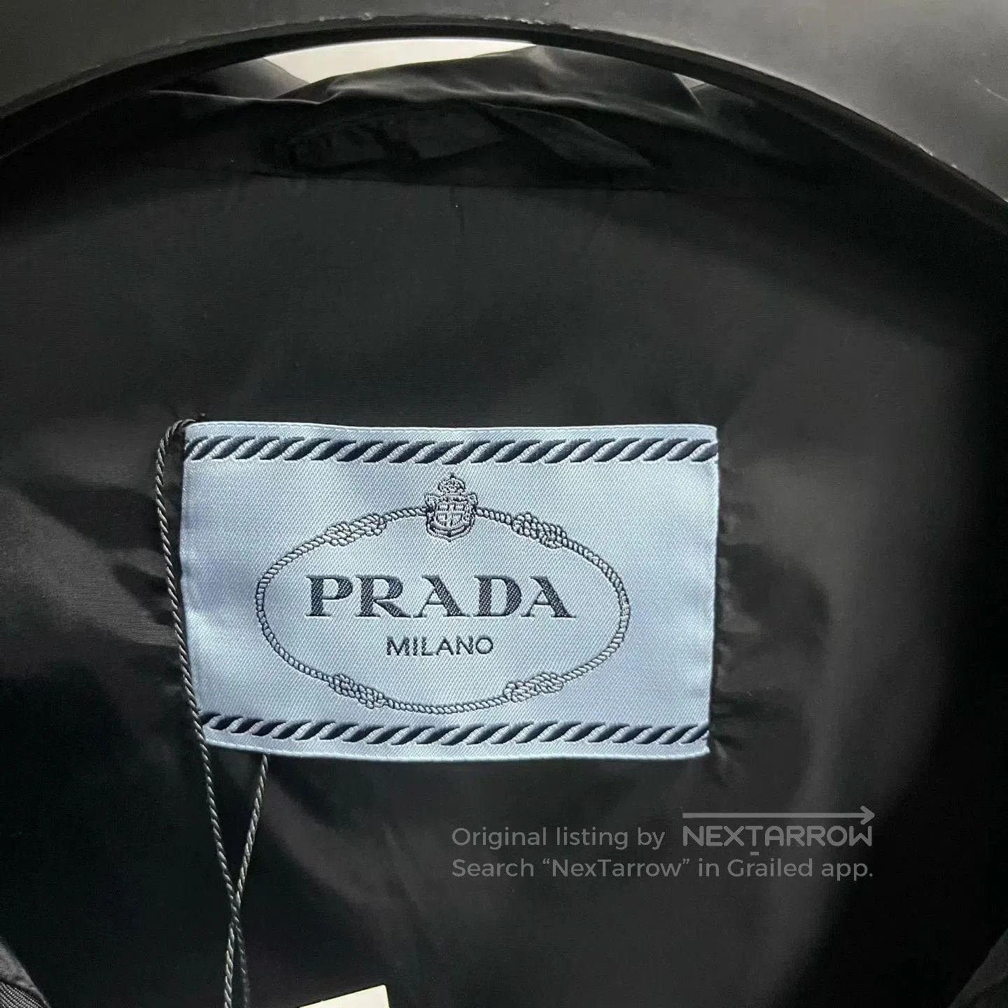 Prada Prada Latest Black Logo Hooded Jacket. Size US S / EU 44-46 / 1 - 2 Thumbnail