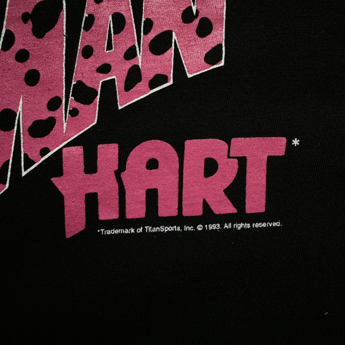 WWE Bret Hart hitman 1993 vintage wwe wwf wrestling titansports Size US XL / EU 56 / 4 - 7 Thumbnail