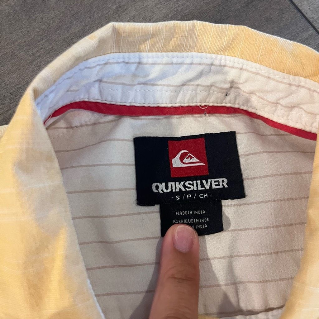 Quiksilver Quiksilver Y2K Yellow Casual Buttonup Men Small I-210 Size US S / EU 44-46 / 1 - 3 Thumbnail