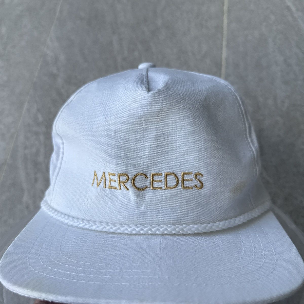 Mercedes-Benz vintage MERCEDES cap.. Size ONE SIZE - 3 Thumbnail