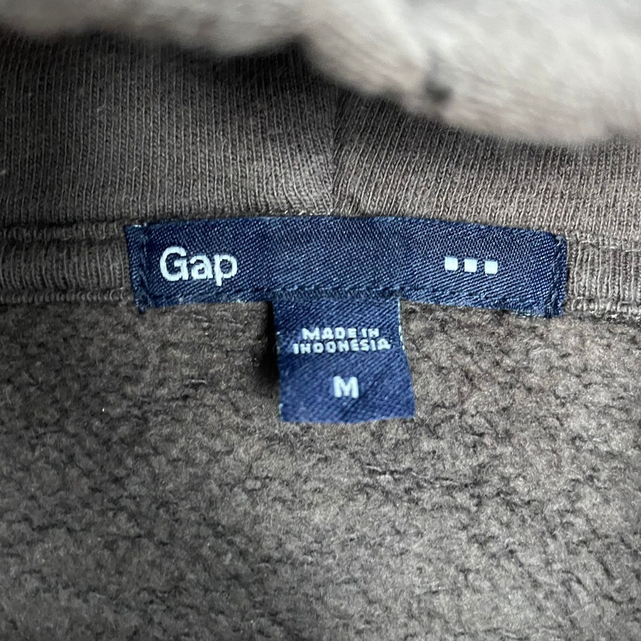 Gap Vintage Gap Big Embroided Logo Fullzipper Hoodie Size US M / EU 48-50 / 2 - 8 Thumbnail