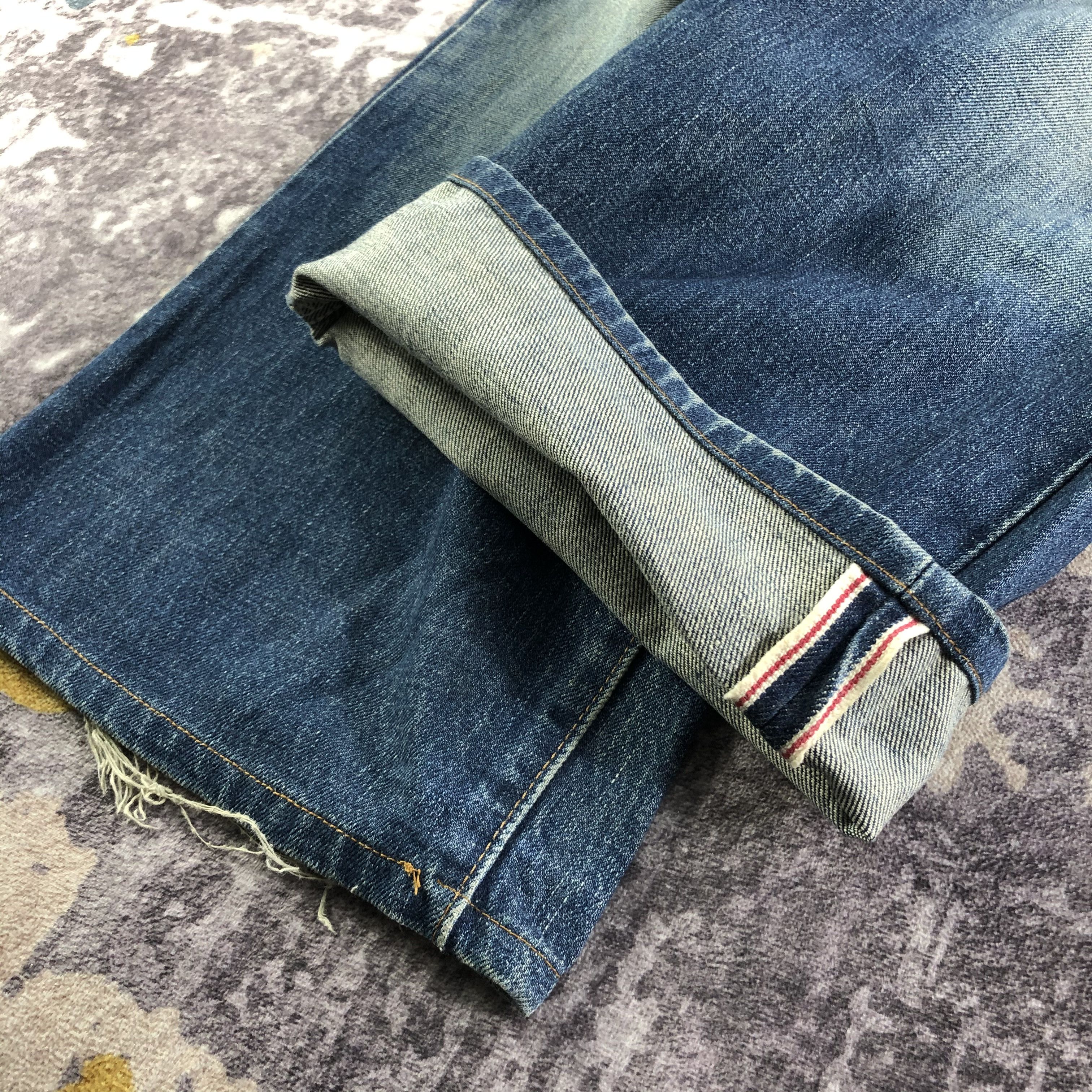 Vintage Vintage 90s Blue Bell Wrangler Selvedge Jeans-JM3544 Size US 31 - 7 Thumbnail