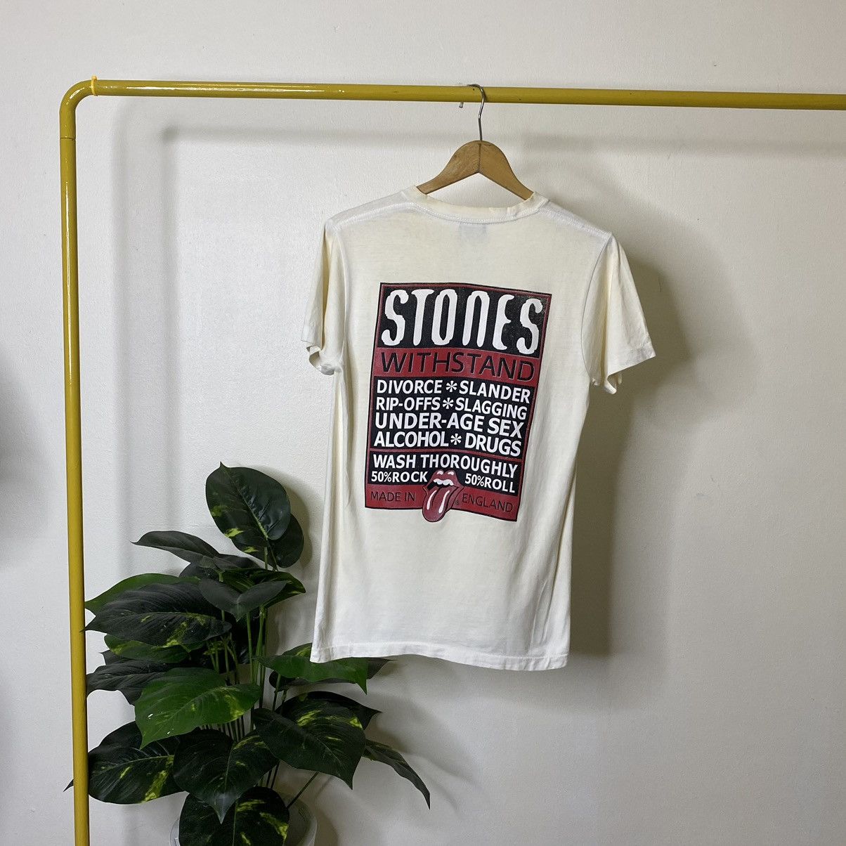 Band Tees × The Rolling Stones × Vintage Vintage 2000s The Rolling Stones Band T Shirt Size US S / EU 44-46 / 1 - 5 Thumbnail