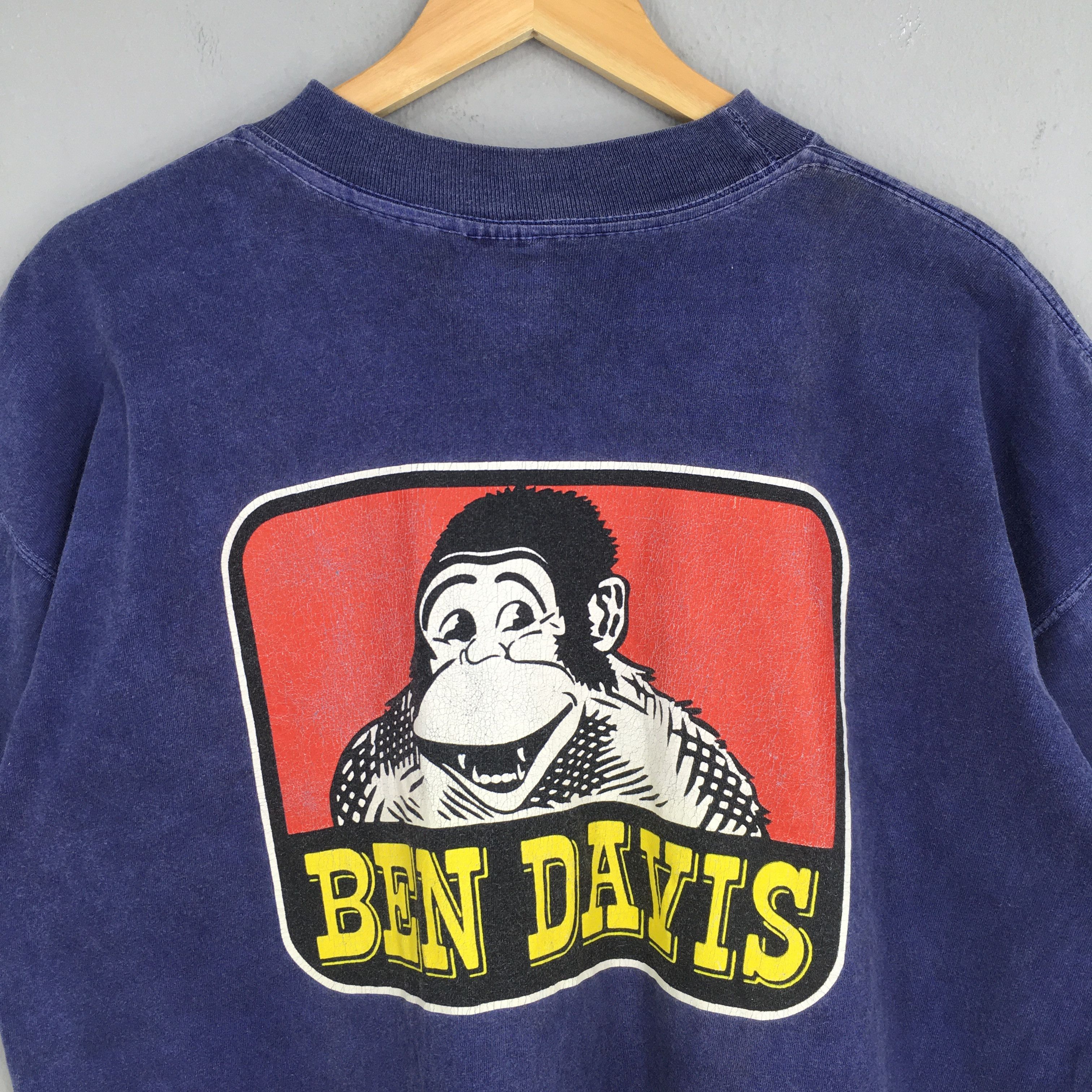 Ben Davis × Vintage Vintage 90s Ben Davis Blue Tshirt Medium Size US M / EU 48-50 / 2 - 2 Thumbnail
