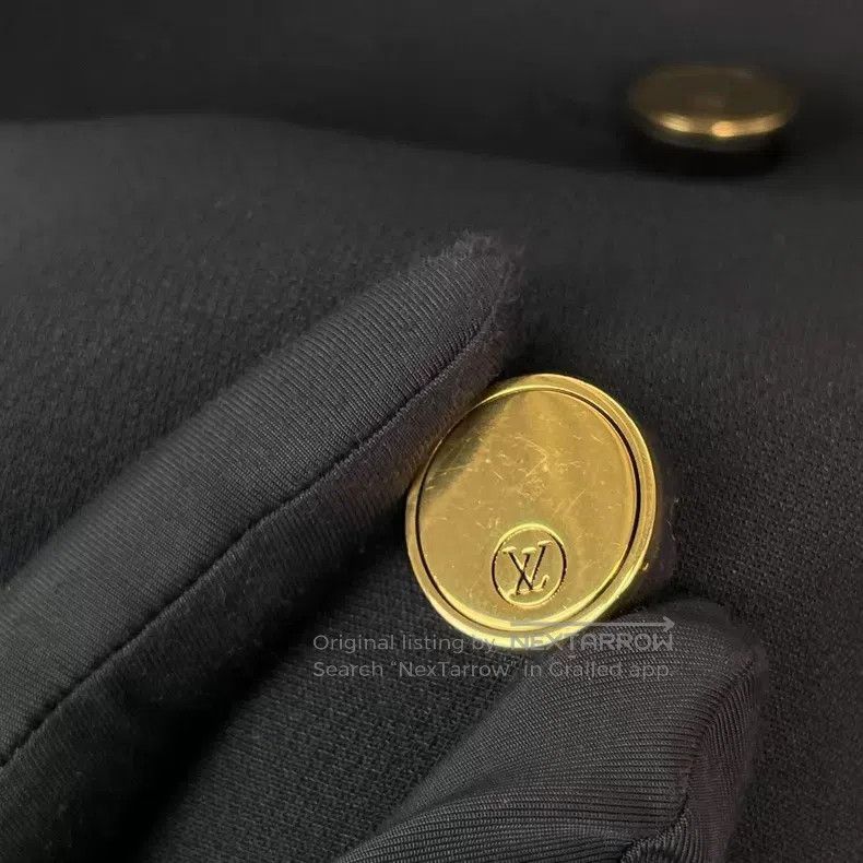 Louis Vuitton Louis Vuitton Black double-breasted mini skirt Size 35" - 5 Thumbnail
