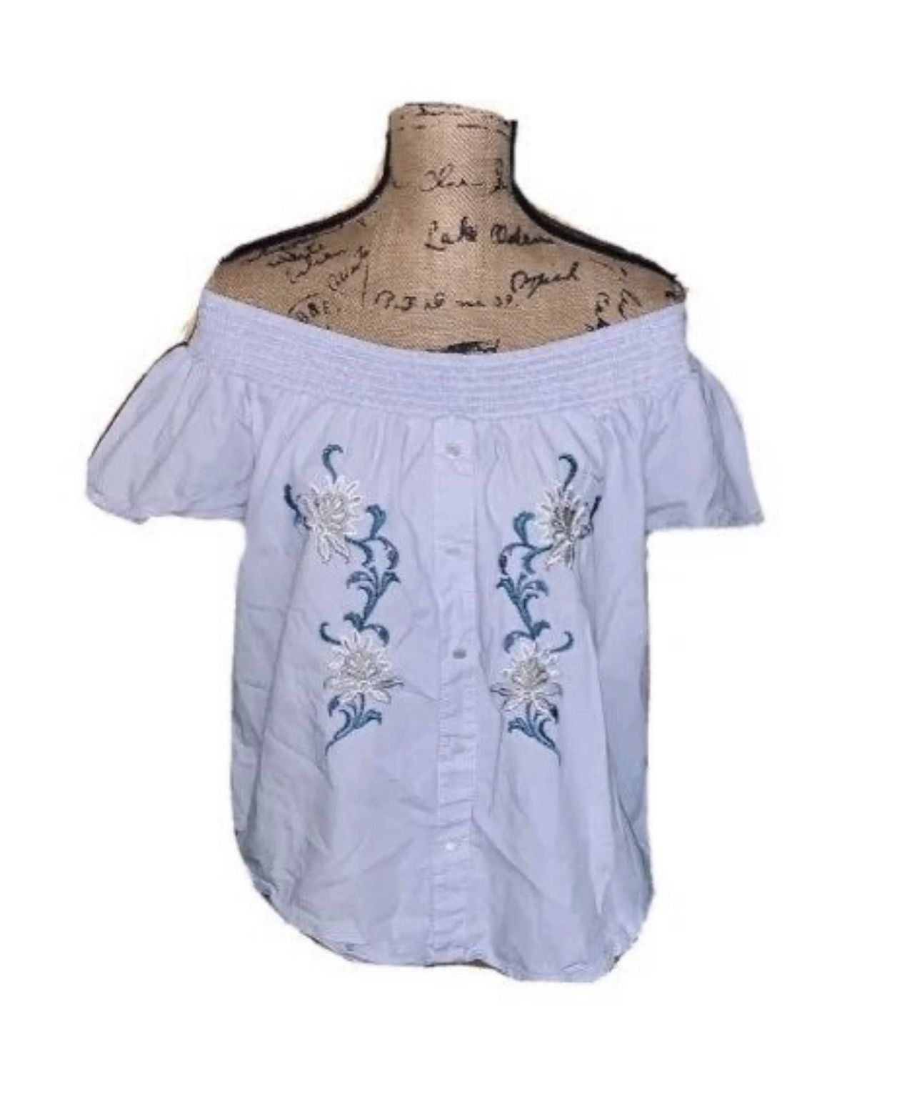 Other Flower and Feather peasant top L Size L / US 10 / IT 46 - 2 Thumbnail