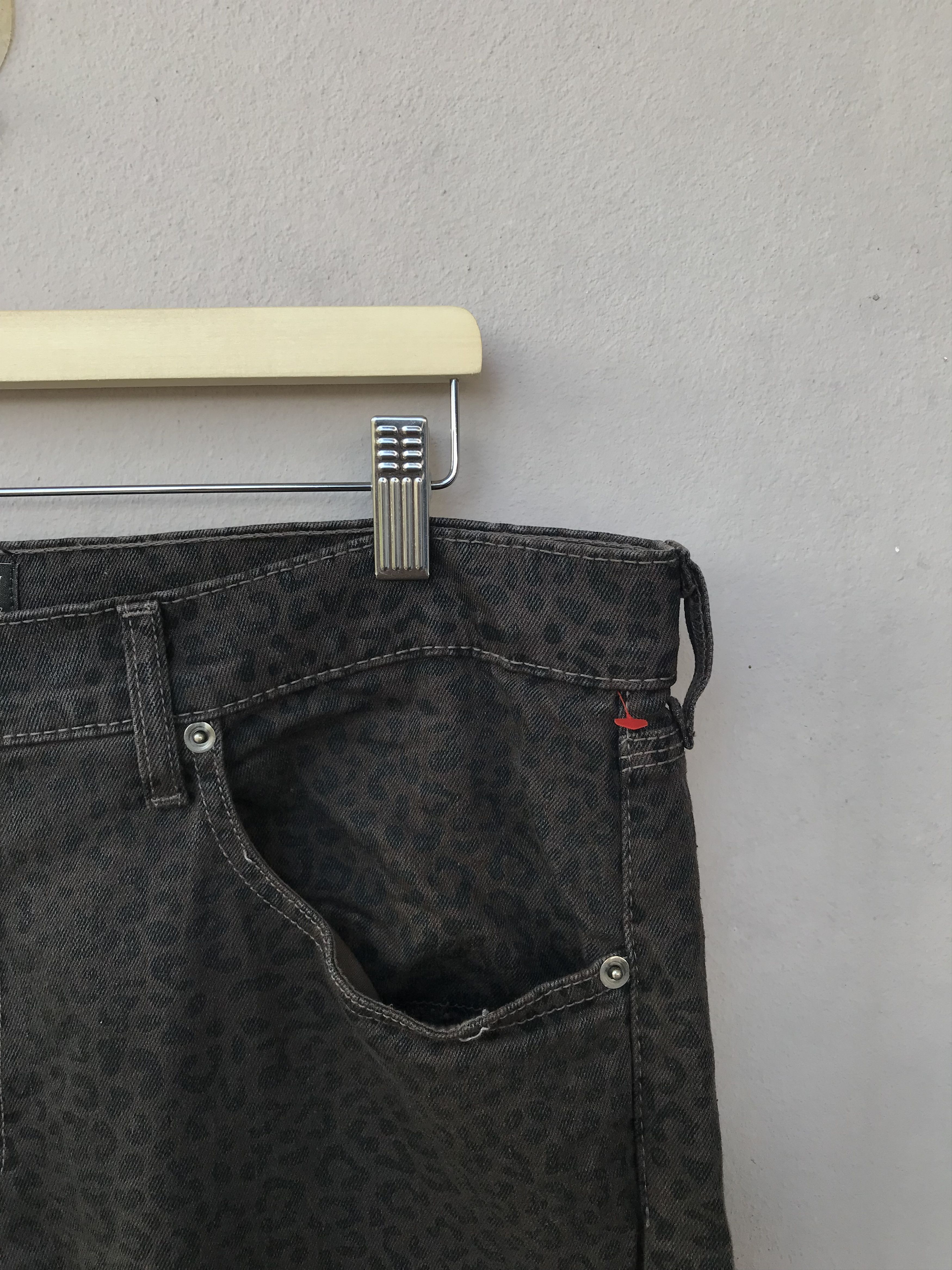 Vintage Vintage Leopard Design Denim lgb Size US 37 - 3 Thumbnail