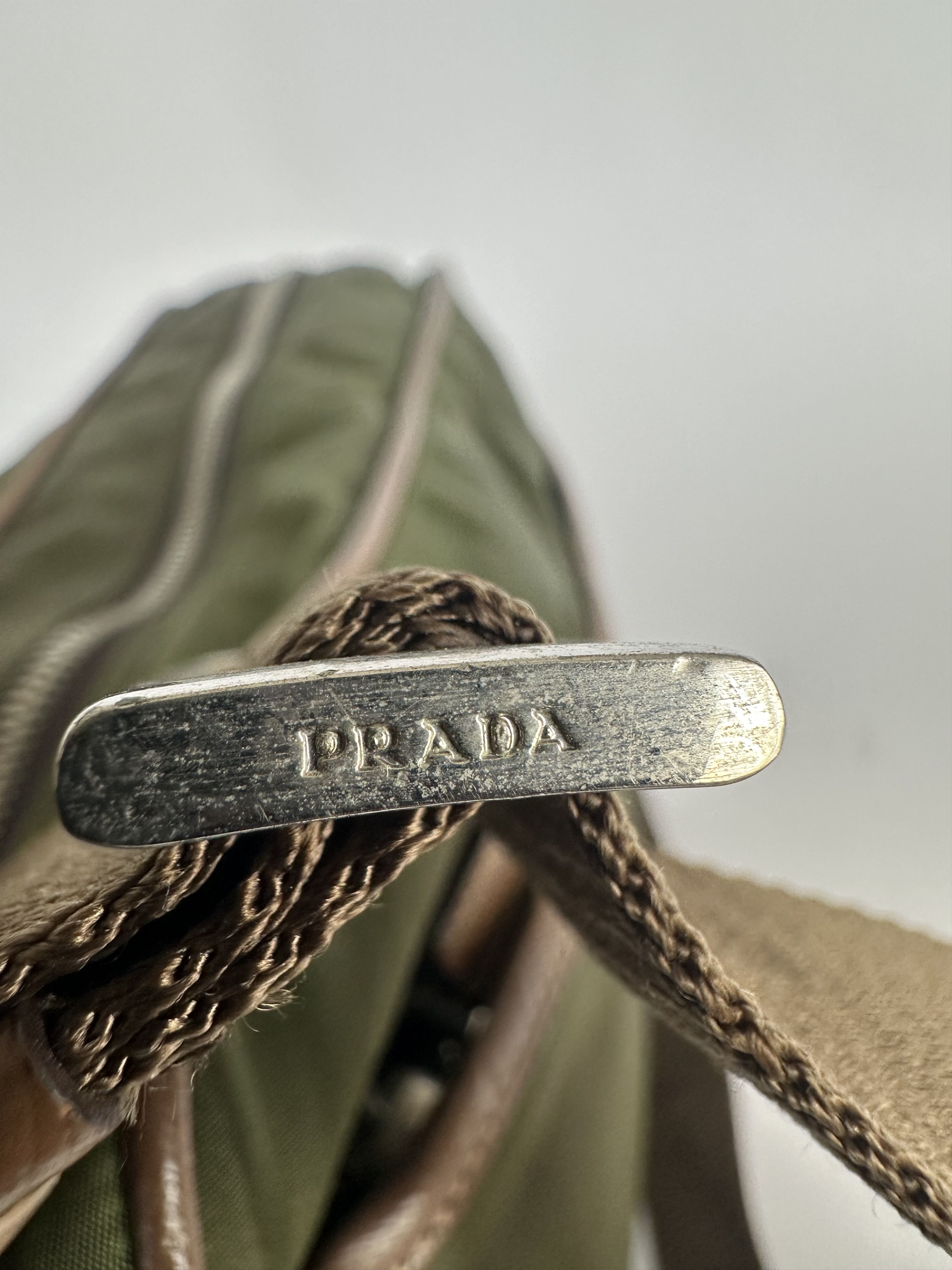 Prada PRADA Tessuto Nylon Flat Messenger Bag Green Size ONE SIZE - 6 Thumbnail