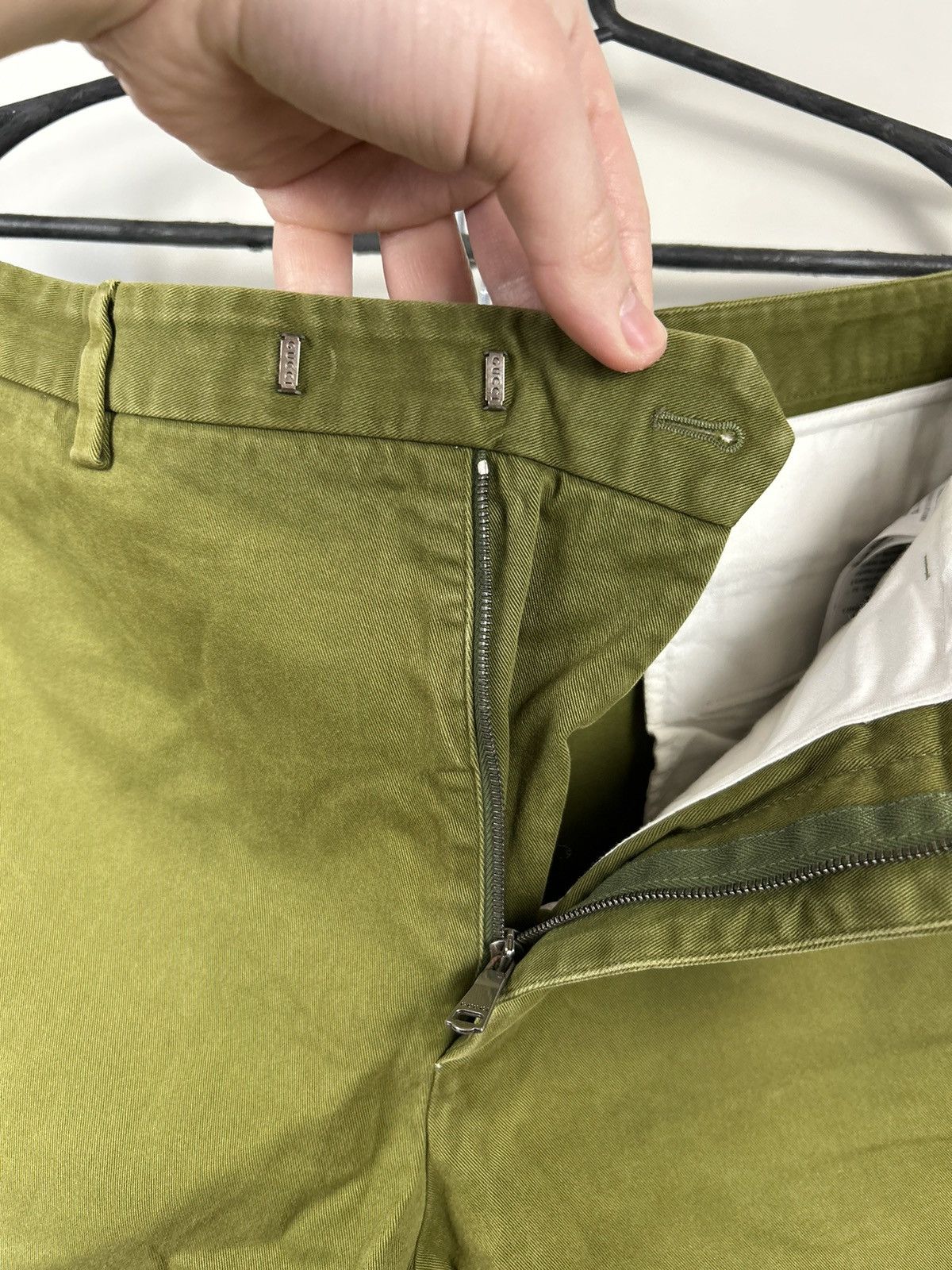 Gucci Gucci Pants Classic Olive Size 54 Size US 38 / EU 54 - 13 Thumbnail