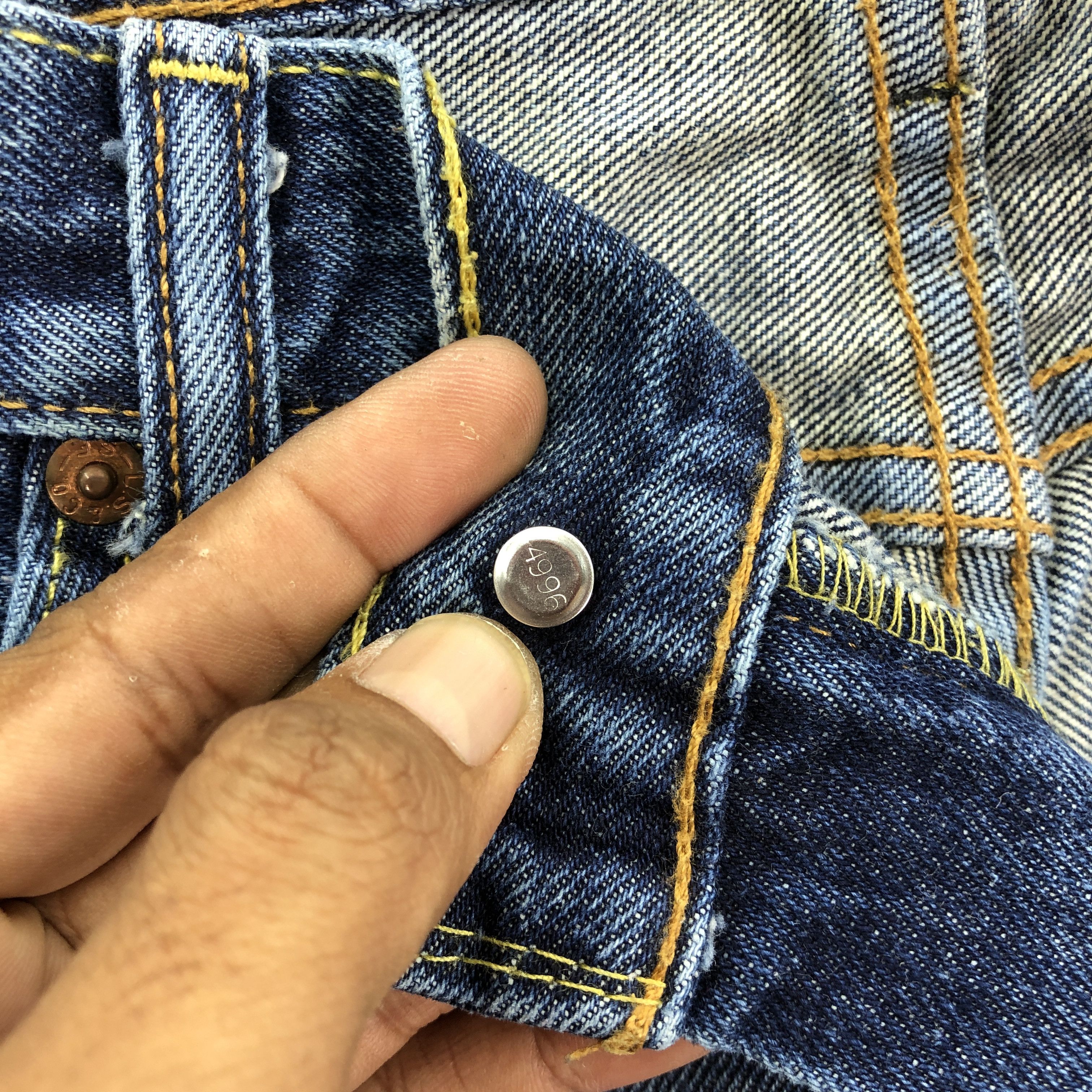 Levi's Vintage Levis 505 Stone Wash Jeans Levi's Faded Denim Pants Size US 38 / EU 54 - 8 Thumbnail