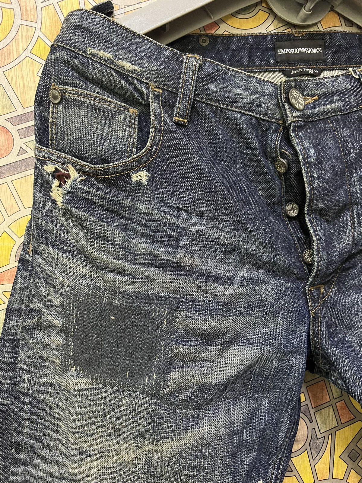 Armani × Emporio Armani VERY RARE JEANS EMPORIO ARMANI Size US 33 - 14 Thumbnail
