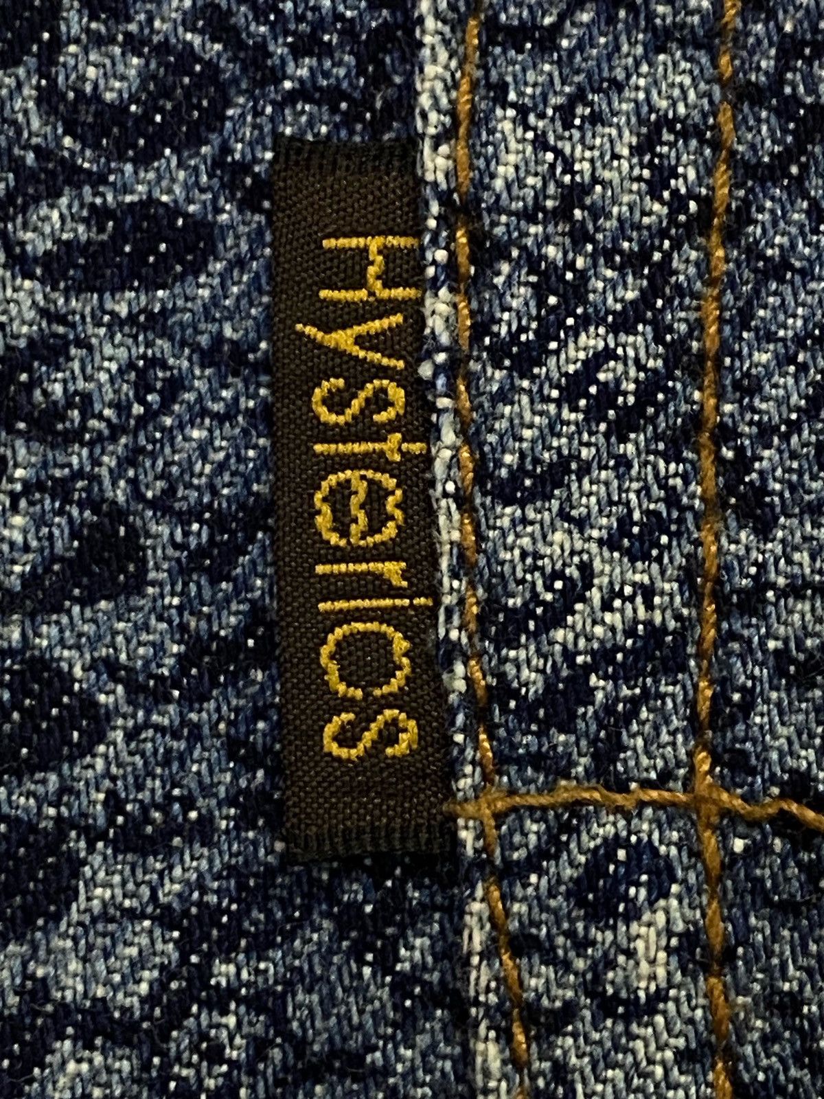 Hysteric Glamour Rare‼️Hysteric Glamour Snakeskin Denim Pants Size US 29 - 15 Thumbnail