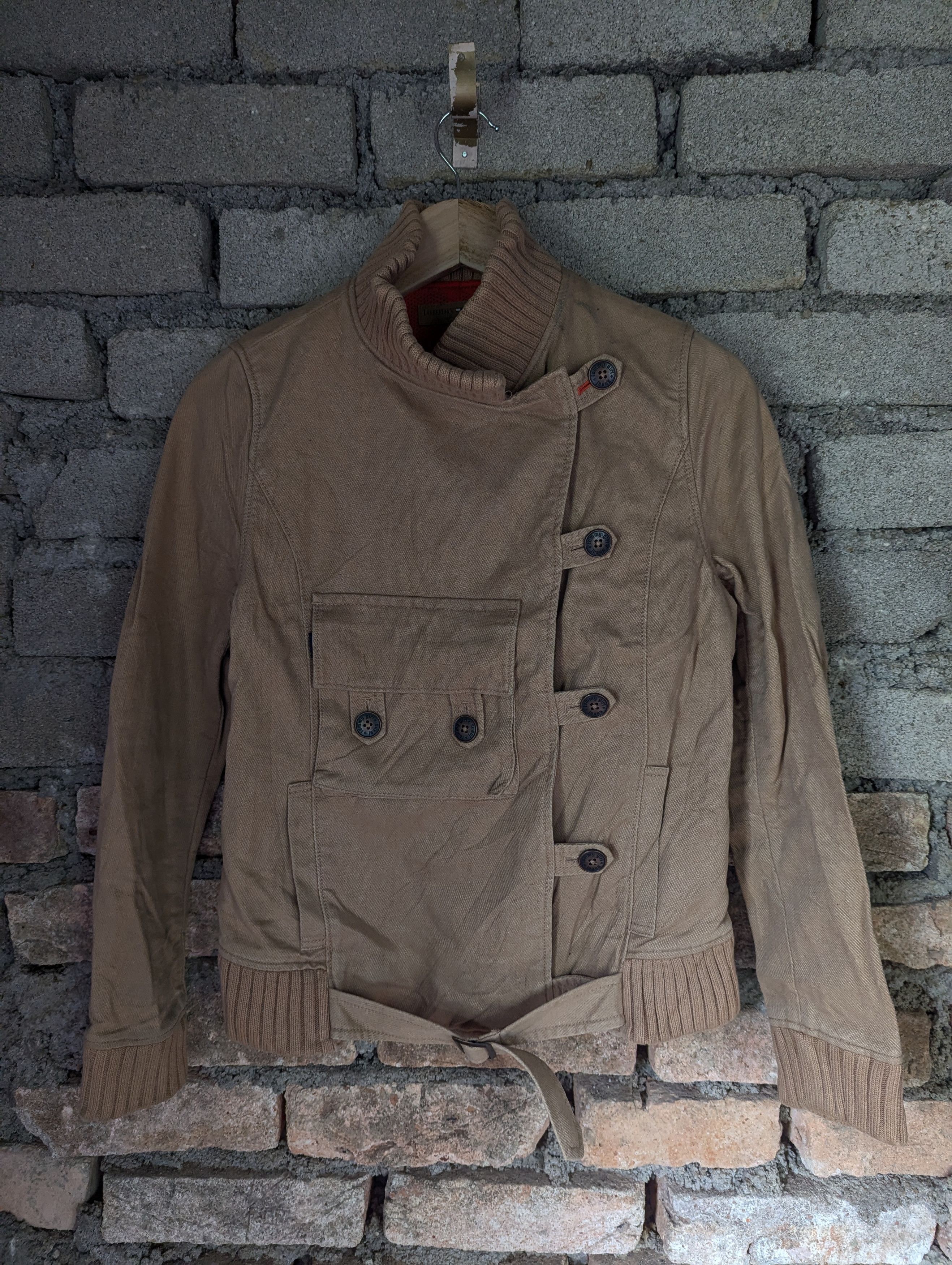 Tommy Hilfiger CROPPED TOMMY JEANS GIRL BONDAGE JACKET Size S / US 4 / IT 40 - 11 Thumbnail