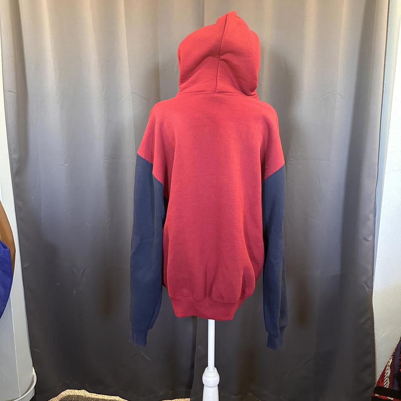 Russell Athletic Vintage Red Made in USA Russell Athletic Baseball Hoodie Size US XL / EU 56 / 4 - 2 Thumbnail