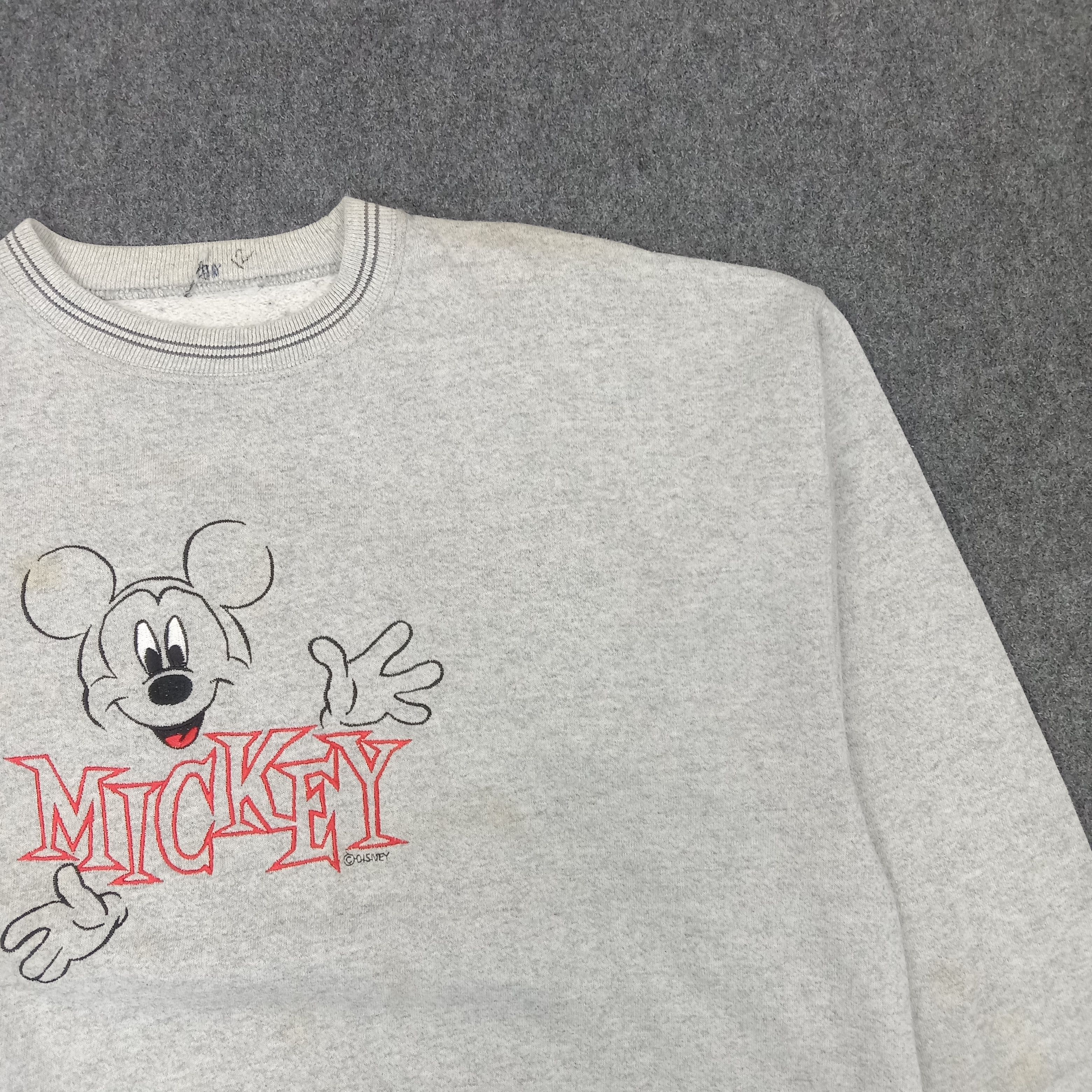 Disney Mickey Mouse American Cartoon Sweatshirt C236N9 Size US XL / EU 56 / 4 - 2 Thumbnail
