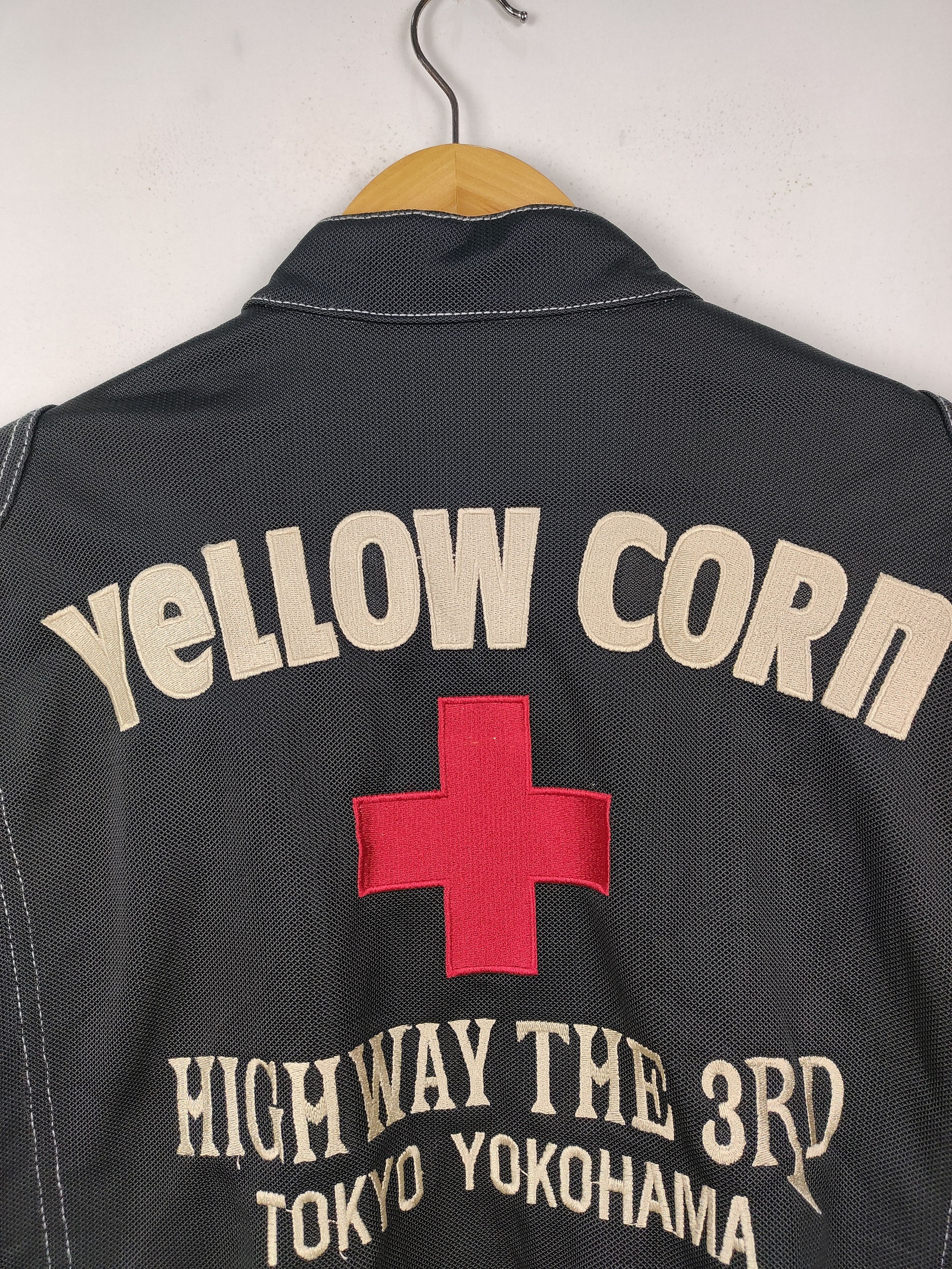 YELLOW CORN Yellow Corn "Highway Magician" motorcycle riding jacket Size US L / EU 52-54 / 3 - 9 Thumbnail