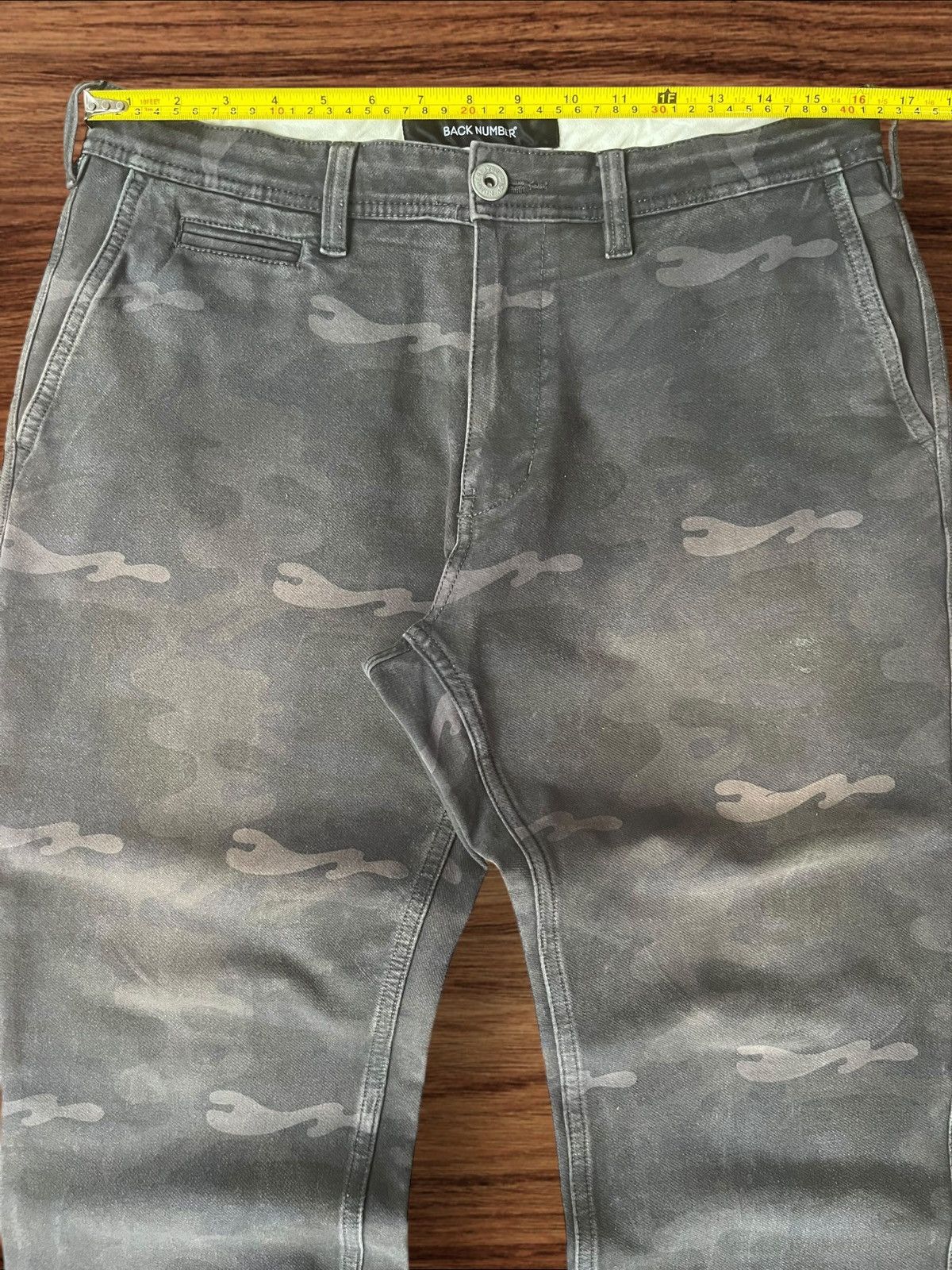 Hypebeast Vintage Japanese Brand Back Number Camo Stretchable Pants Size US 32 / EU 48 - 11 Thumbnail