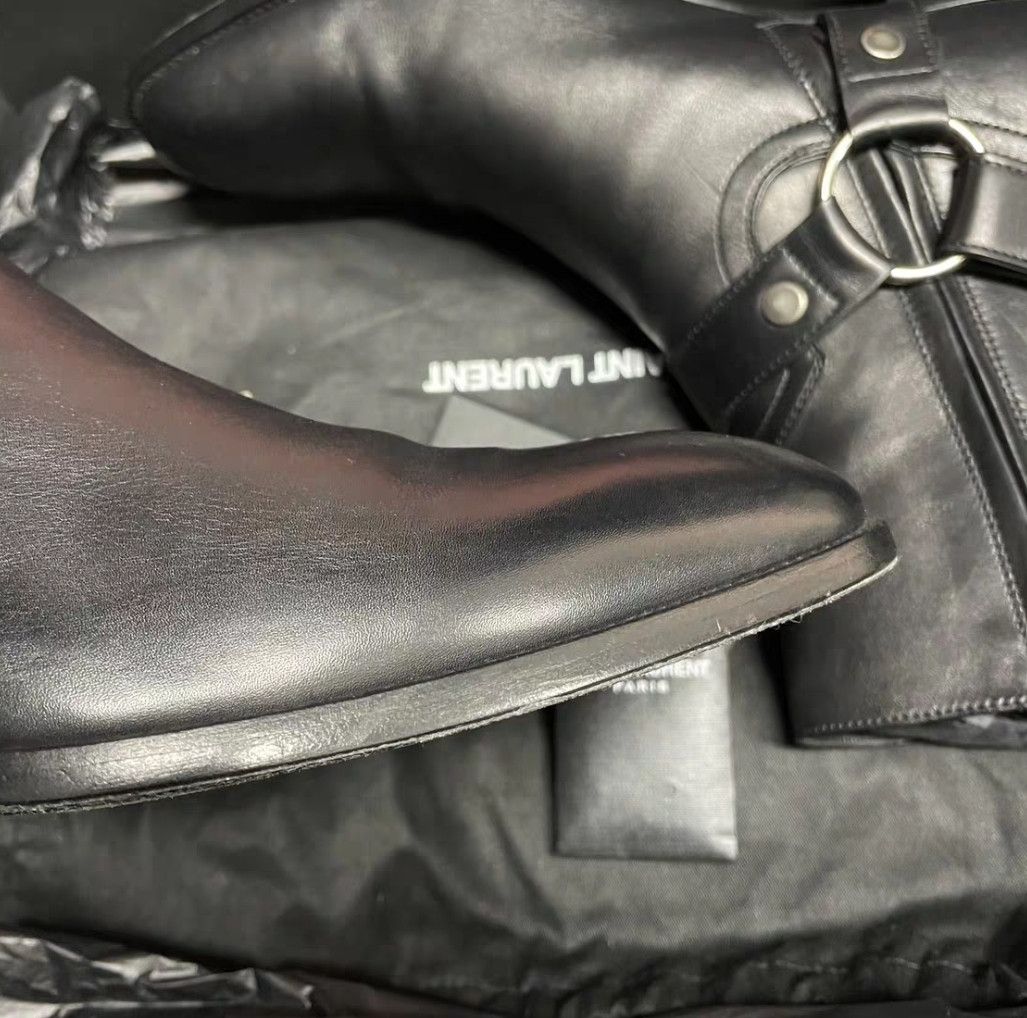 Saint Laurent Paris Saint Laurent Paris Sz 41 Saint Laurent Paris Metal Buckle Size US 8 / EU 41 - 5 Thumbnail