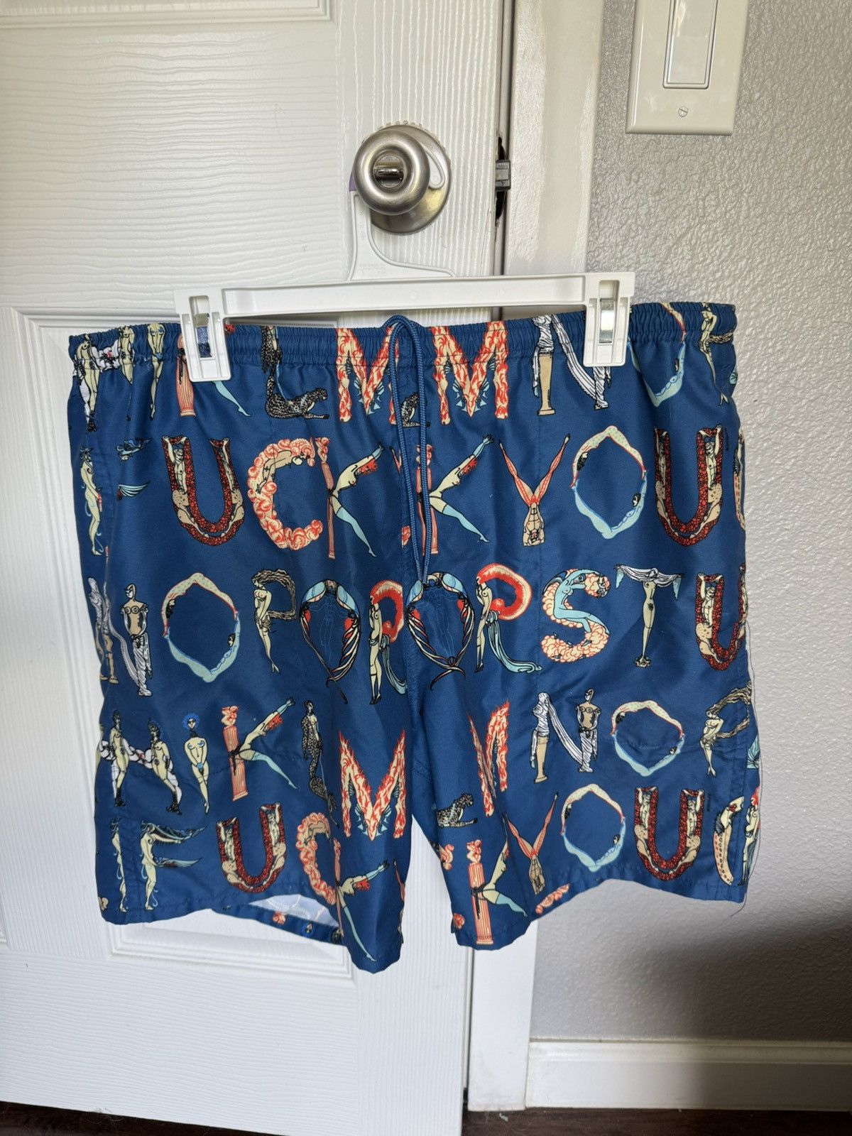 Supreme Supreme Alphabet Water Short SS18 XL Size US 36 / EU 52 - 2 Thumbnail