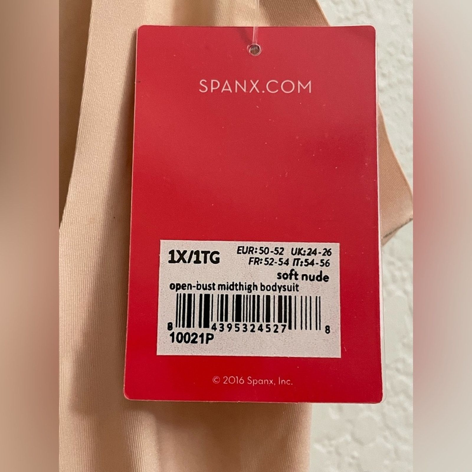 Spanx SPANX Shapewear Thinstincts Open-Bust Bodysuit - Size 1X Size ONE SIZE - 3 Thumbnail