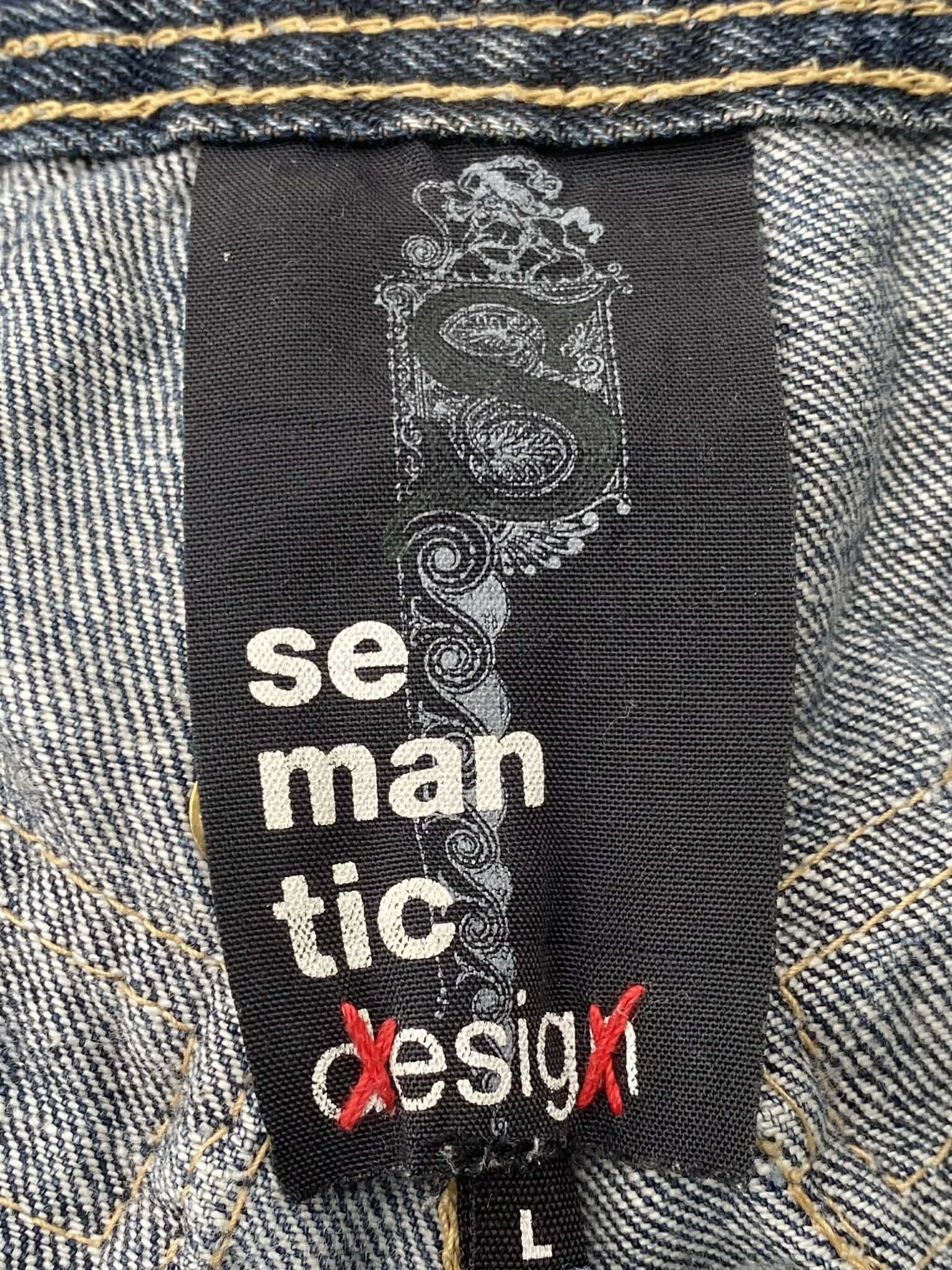 Semantic Design Japanese Brand Archive Bootcut Jeans