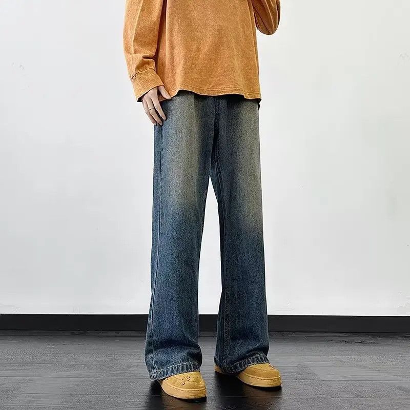Japanese Brand × Jean Retro loose casual high street jeans Size US 32 / EU 48 - 6 Thumbnail