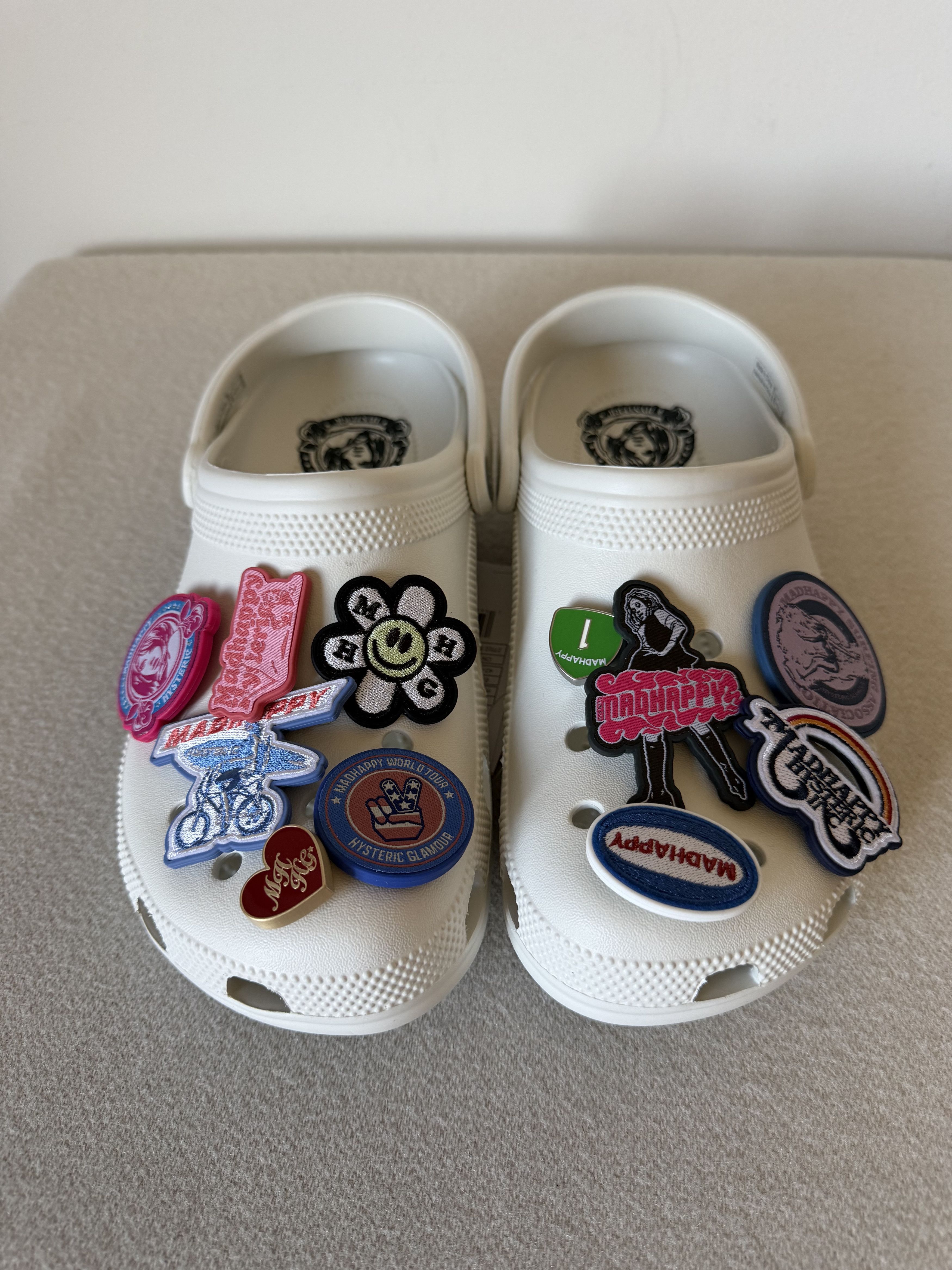Hysteric Glamour Hysteric Glamour Madhappy Crocs Classic Clog in White Size US 9 / EU 42 - 4 Thumbnail