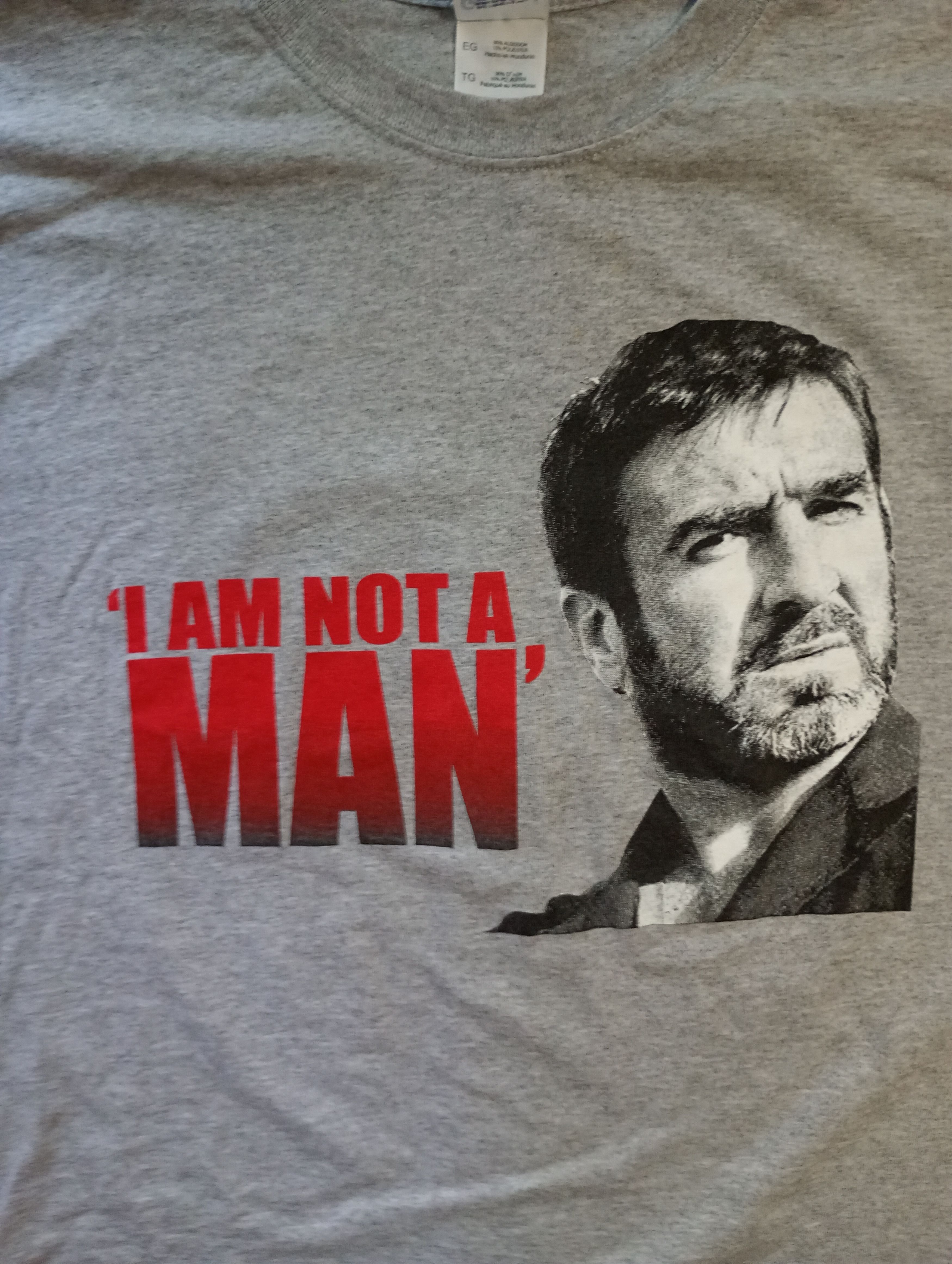 Gildan Gildan Eric Cantona Printed T-Shirt Size US XL / EU 56 / 4 - 6 Thumbnail