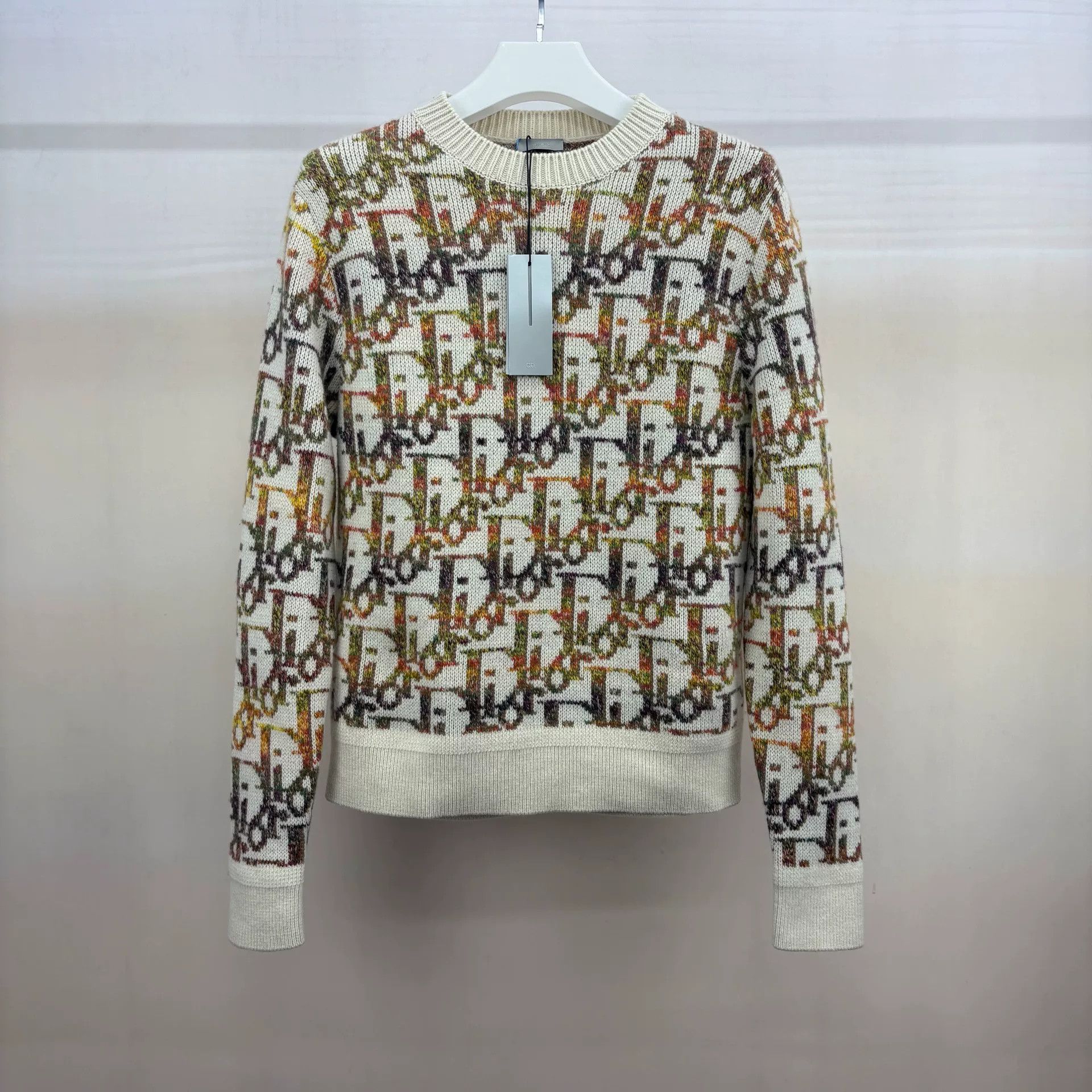Dior dior logo wool knit sweater size s Size US S / EU 44-46 / 1 - 1 Thumbnail