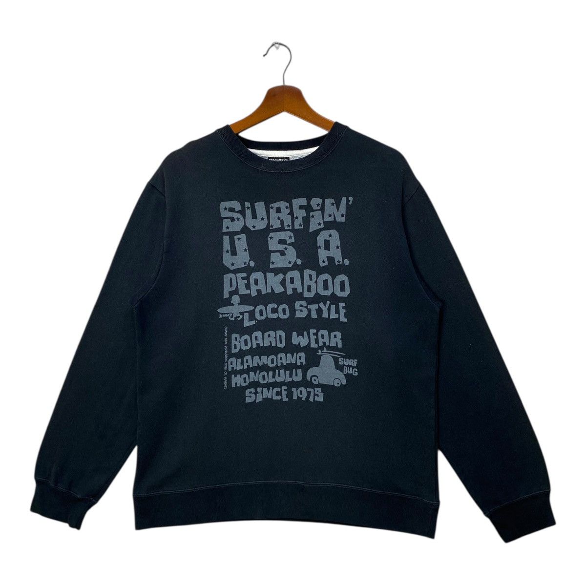 Other Peakaboo Sweatshirt Honolulu Hawaii Longboard Surf Size L Size US L / EU 52-54 / 3 - 1 Thumbnail