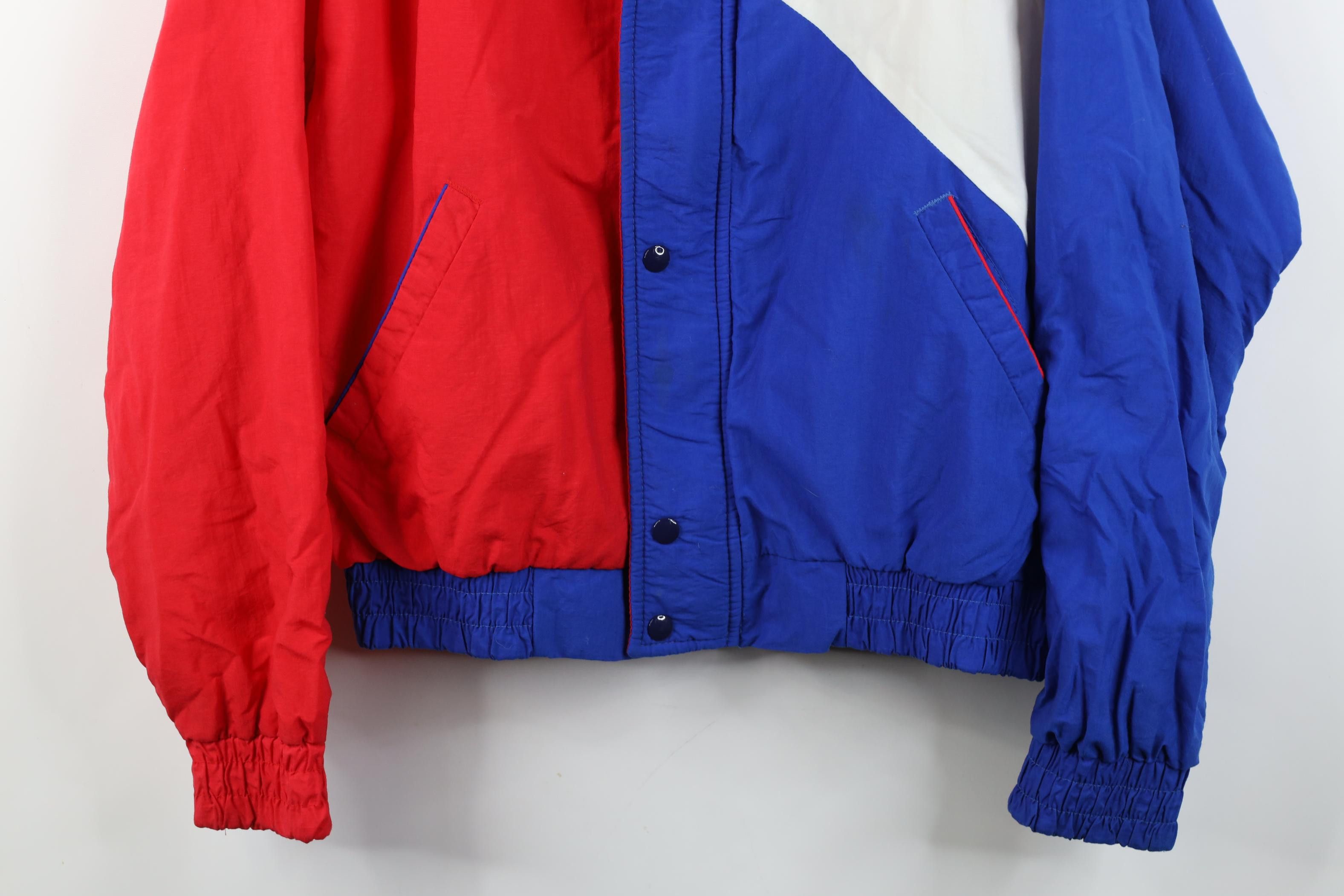 Vintage Vintage 80s 90s Burnham Racing Windbreaker Jacket USA Size US M / EU 48-50 / 2 - 3 Thumbnail