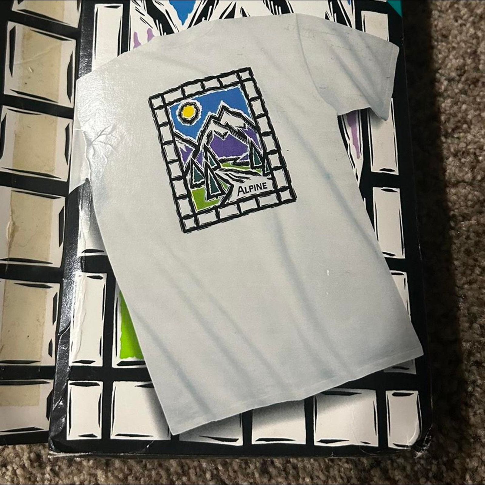Other Vintage 1992 Alpine Cigarettes Tee Shirt Size US XL / EU 56 / 4 - 1 Thumbnail