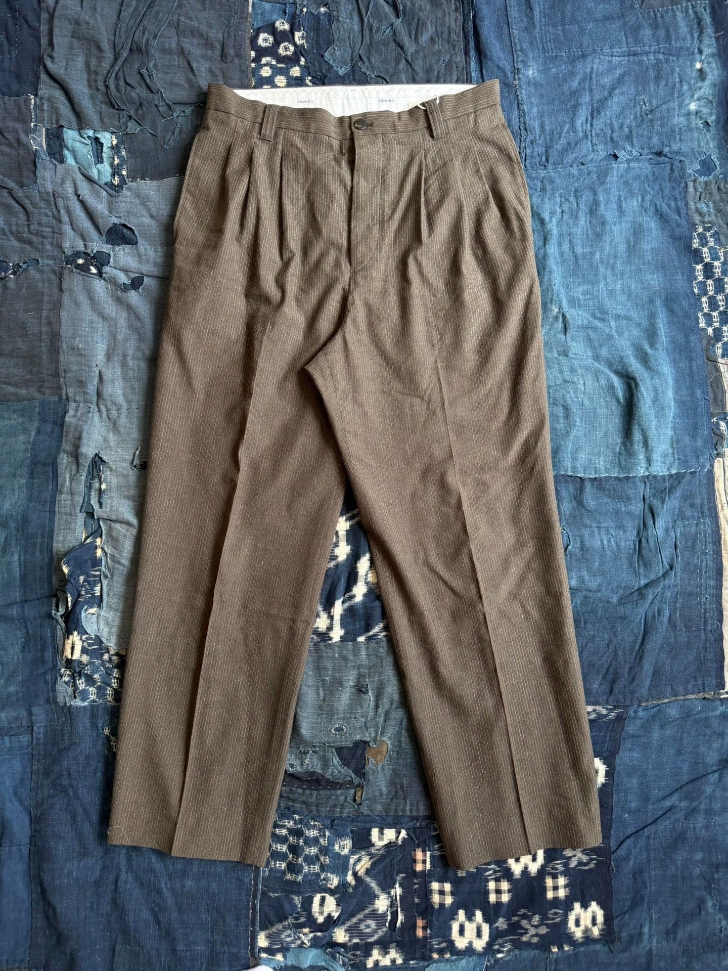 Visvim visvim 23SS McCloud Slacks Santome Wool Linen Charcoal 3 Size US 37 - 1 Thumbnail