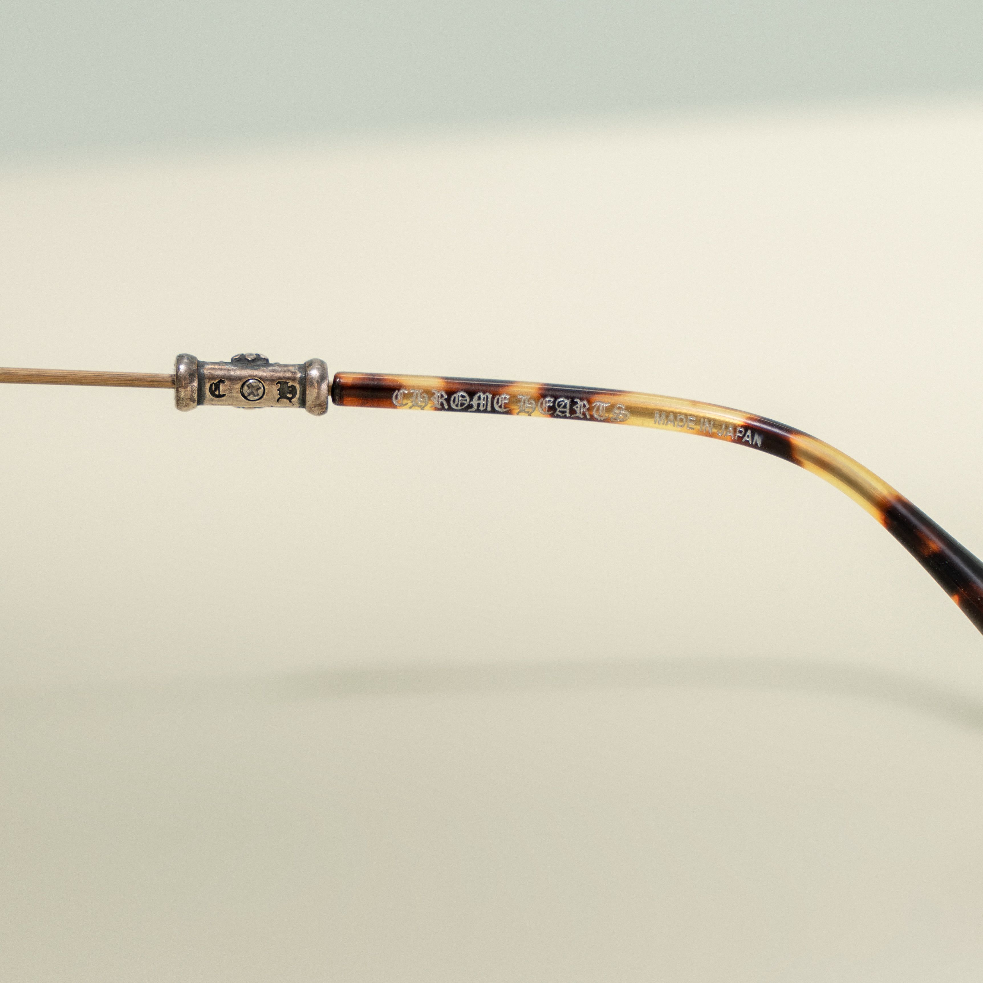 Chrome Hearts CHROME HEARTS Bubba Antique Gold Glasses Size ONE SIZE - 8 Thumbnail