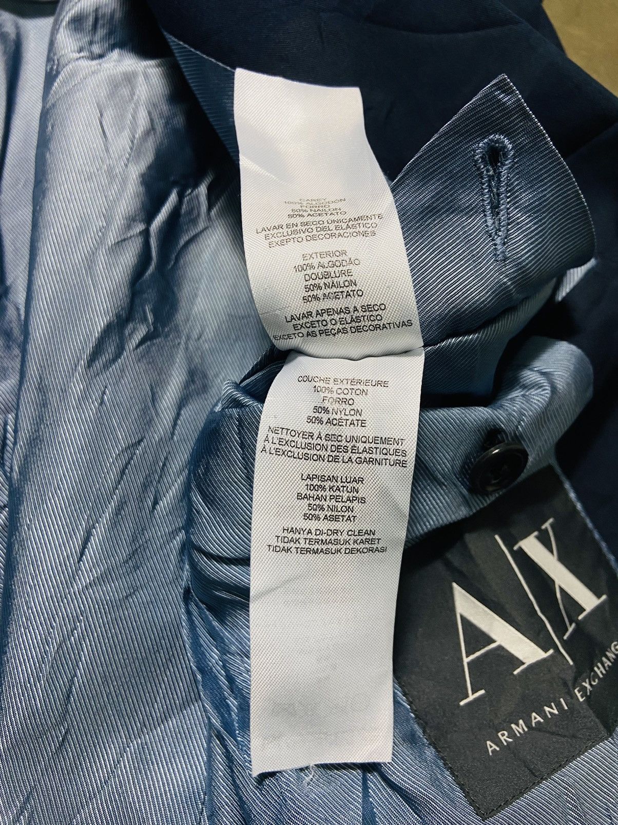 Armani Exchange Vintage Armani Exchange Blazer Size US M / EU 48-50 / 2 - 13 Thumbnail