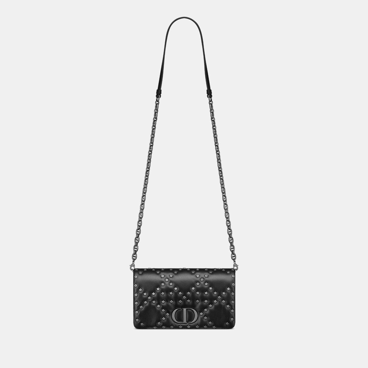 Dior o1bcso1str1124 Size: OS /Caro Macrocannage Mini Bag in Black Size ONE SIZE - 4 Thumbnail