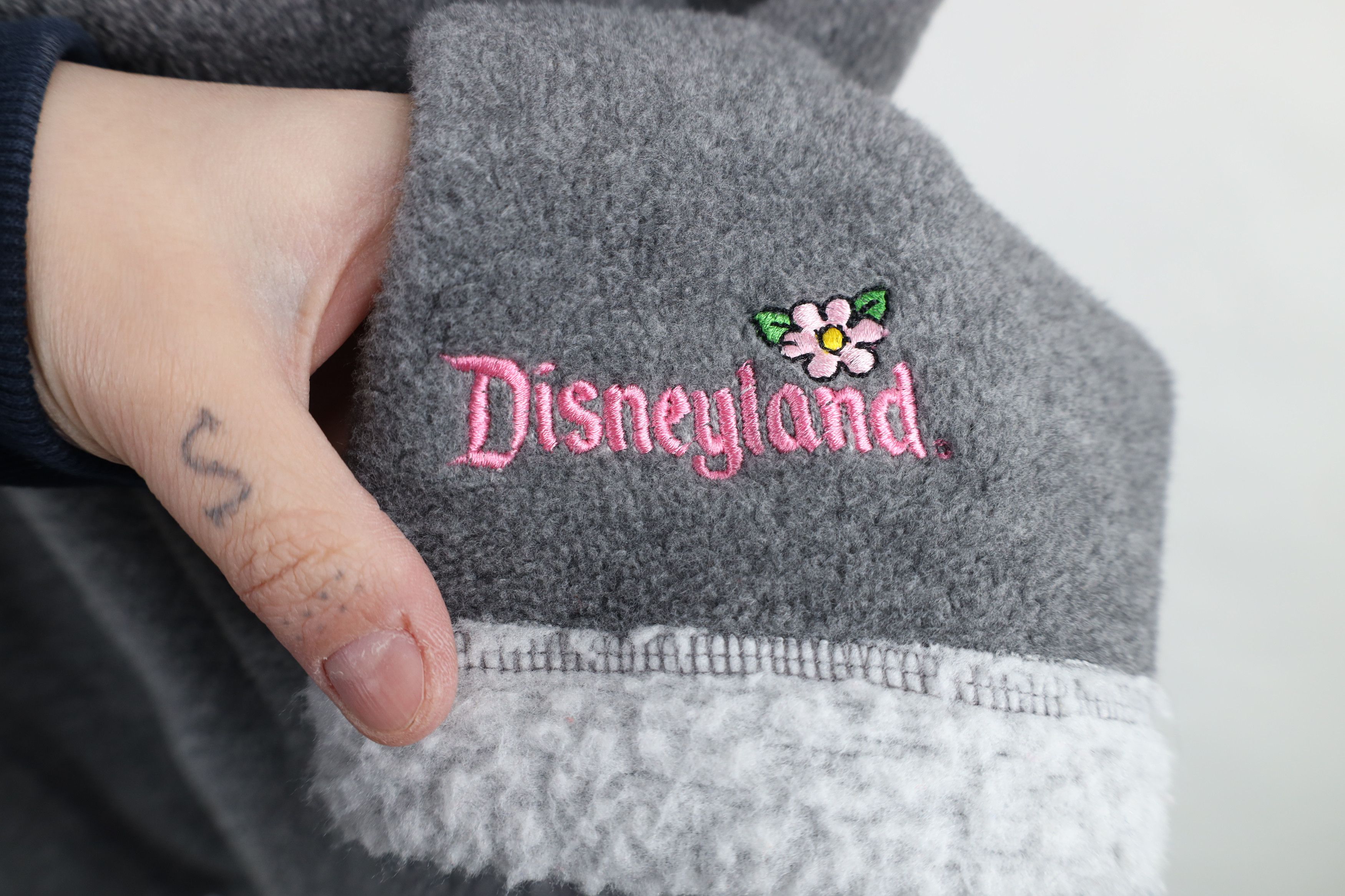 Disney × Vintage Vintage Disney Mickey Minnie Mouse Fleece Jacket Gray Size XXL / US 16-18 / IT 52-54 - 4 Thumbnail
