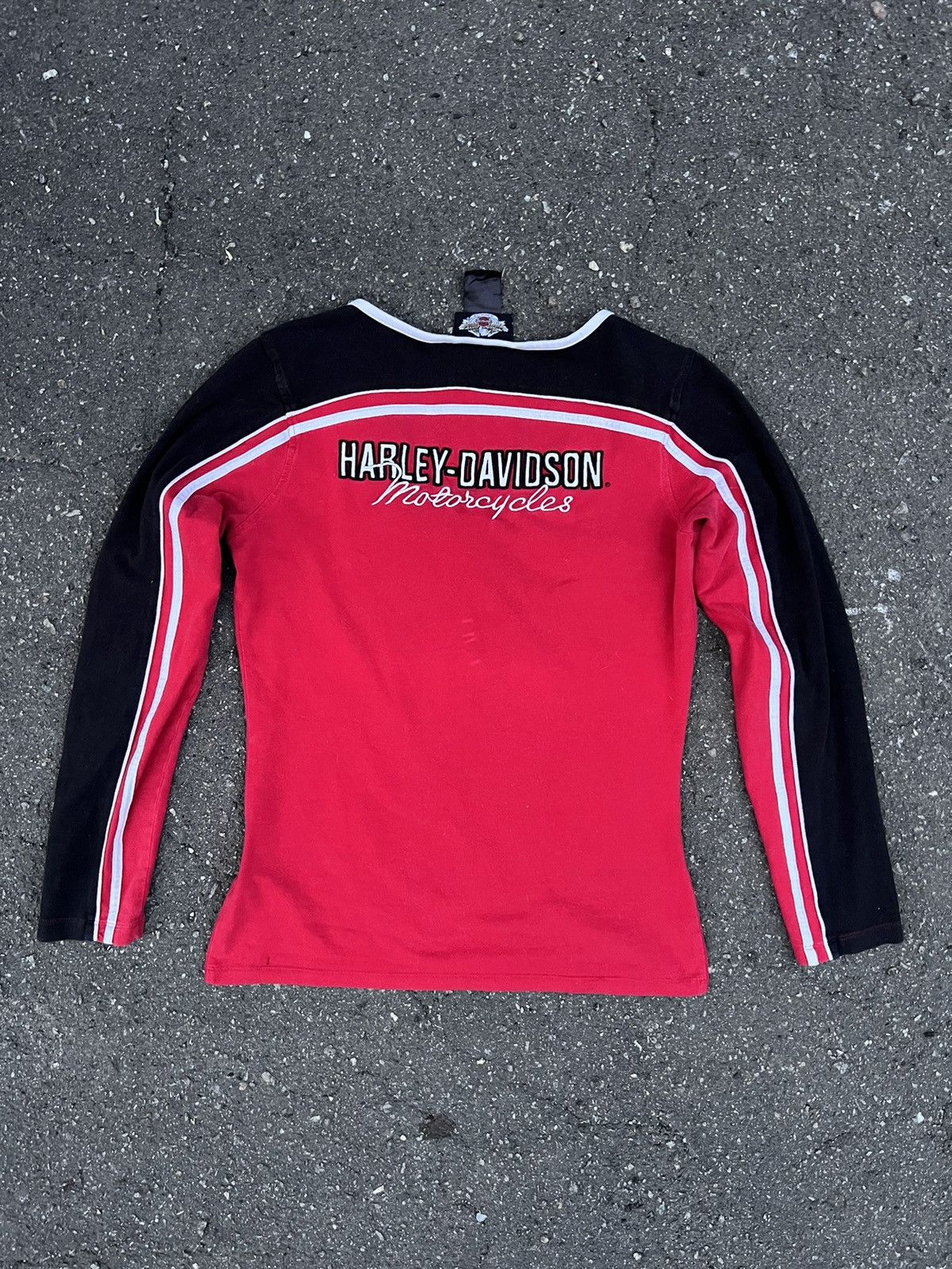 Harley Davidson × Vintage Harley Davidson vintage moto longsleeve Size S / US 4 / IT 40 - 2 Thumbnail