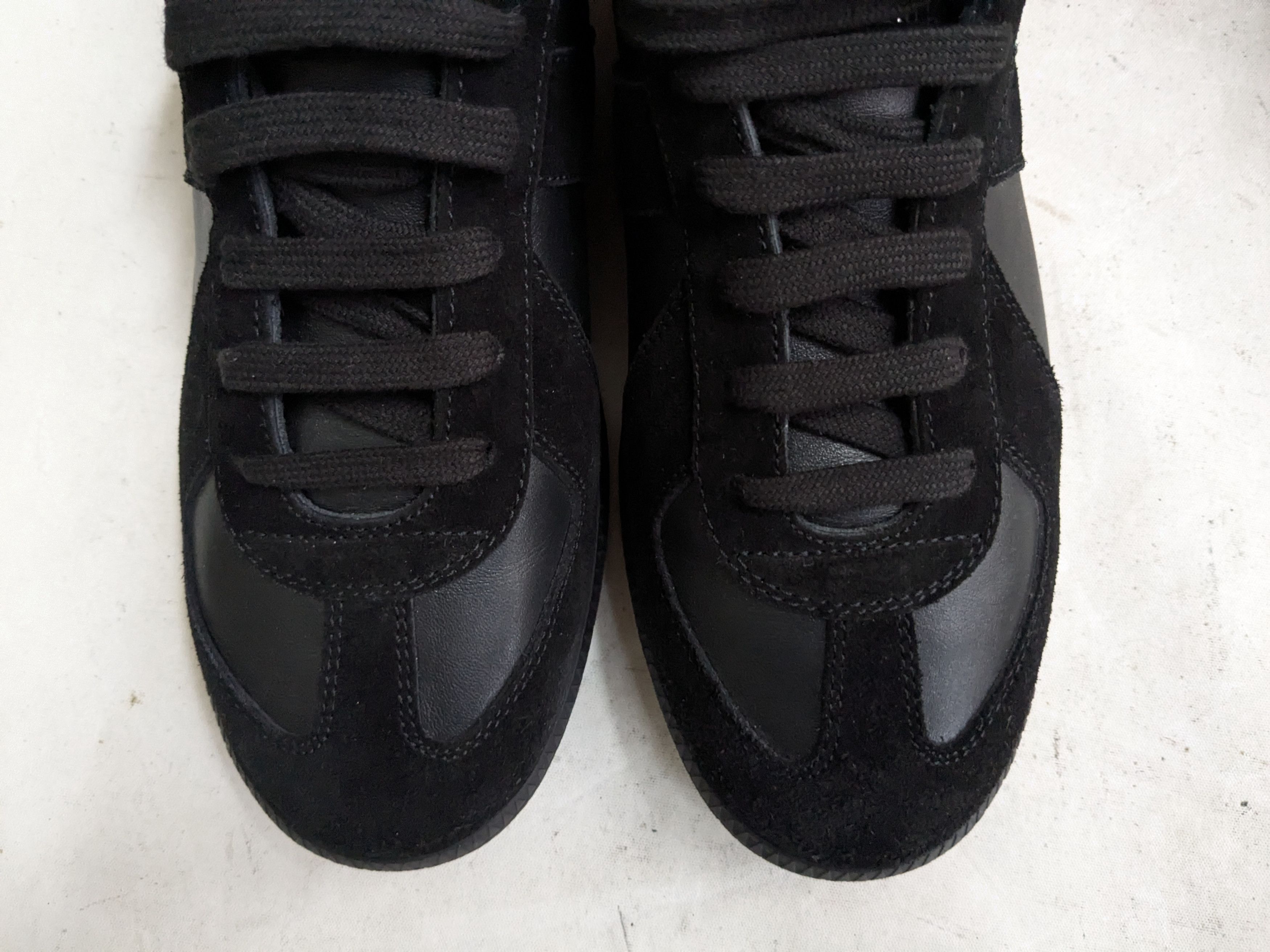 Maison Margiela Maison Margiela GAT Replica Black 8 41 Low Tops Size US 8 / EU 41 - 3 Thumbnail