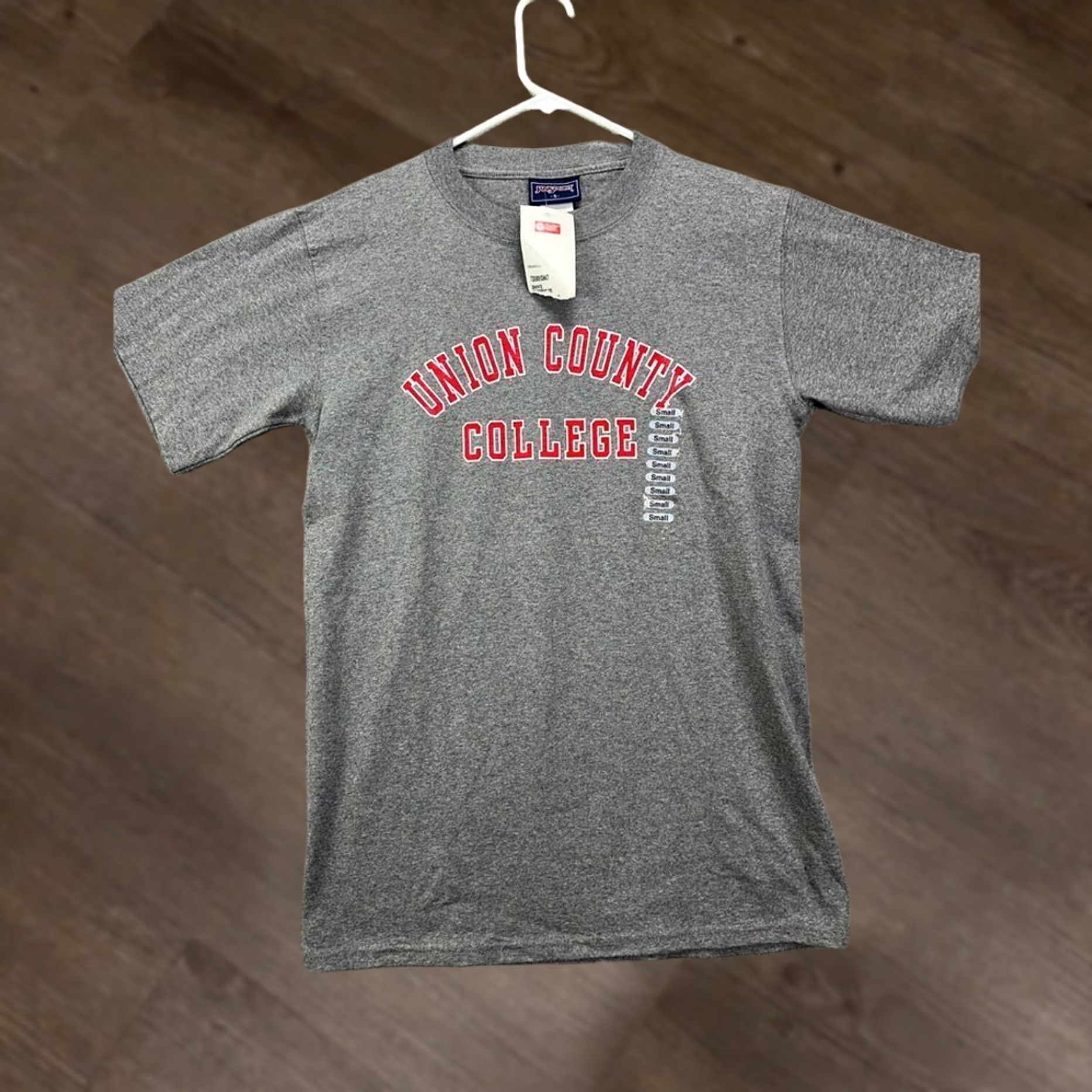 Jansport VINTAGE JanSport T-Shirt Mens Small Graphite Heavyweight Tee Grey College NEW Size US S / EU 44-46 / 1 - 1 Thumbnail