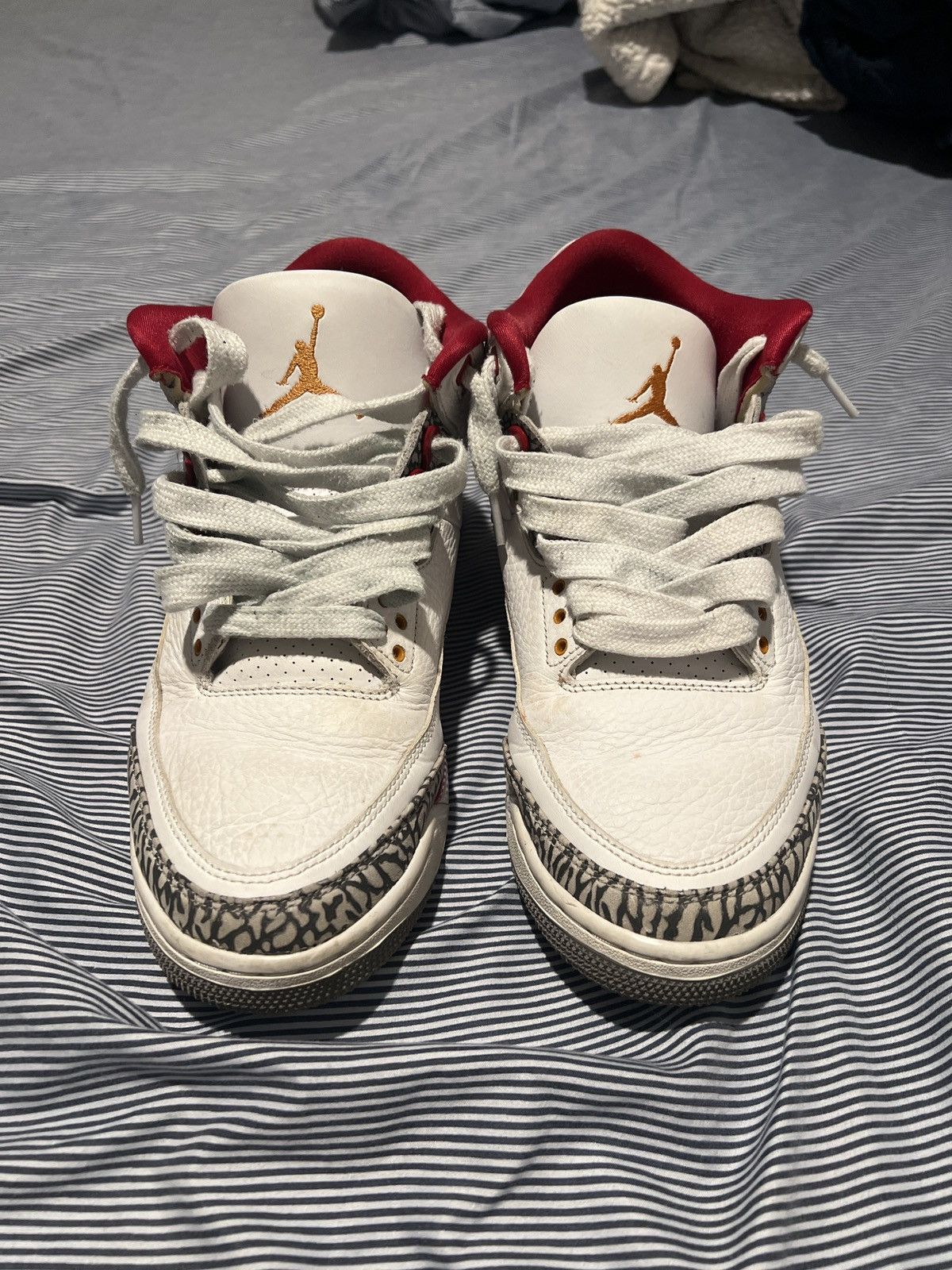 Jordan Brand Jordan 3 Cardinal Red Size US 11 / EU 44 - 3 Thumbnail